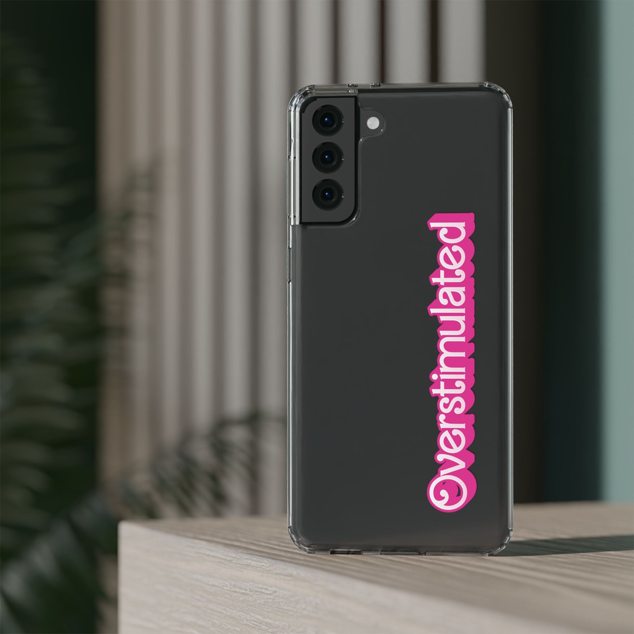 Overstimulated Babe Clear Impact-Resistant Case