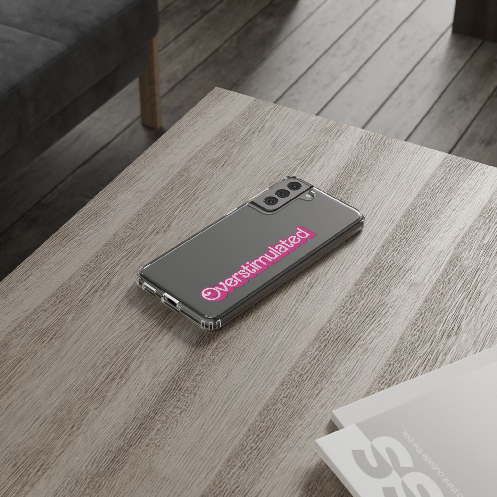 Overstimulated Babe Clear Impact-Resistant Case