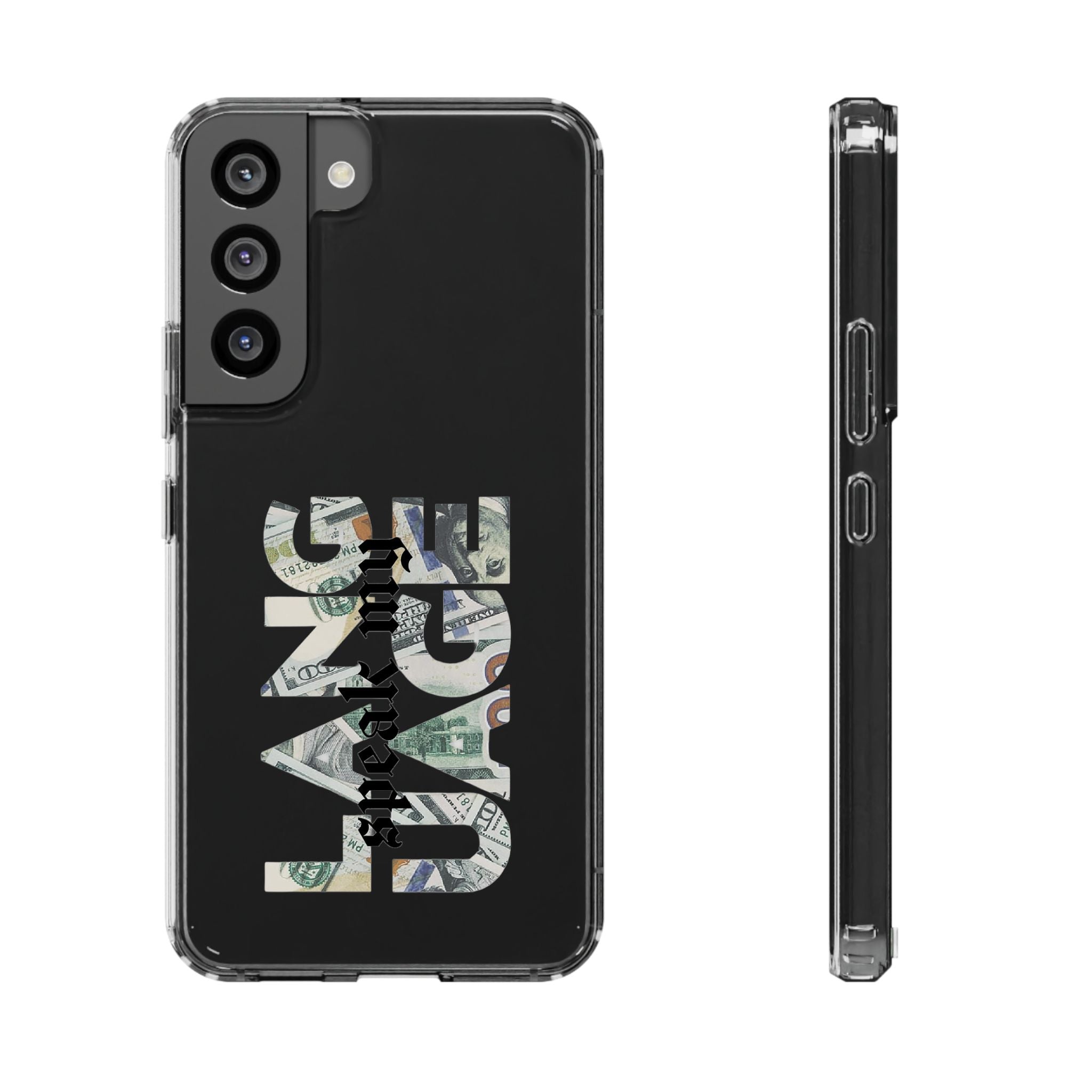Money Talks Clear Impact-Resistant Case
