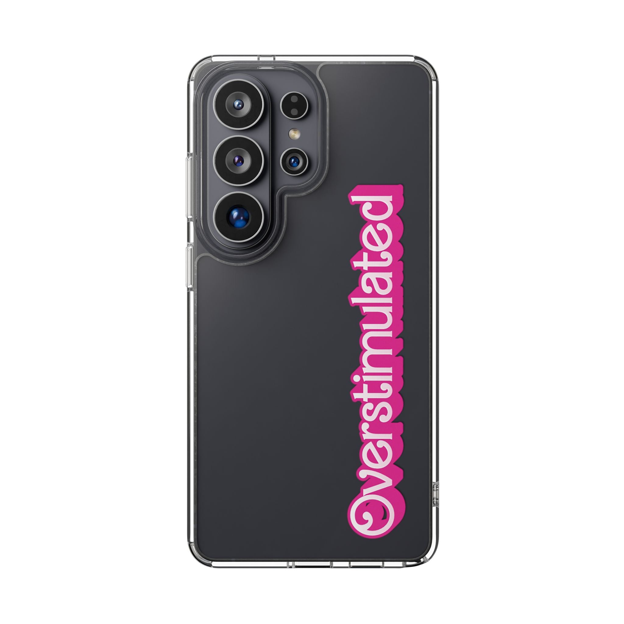 Overstimulated Babe Clear Impact-Resistant Case