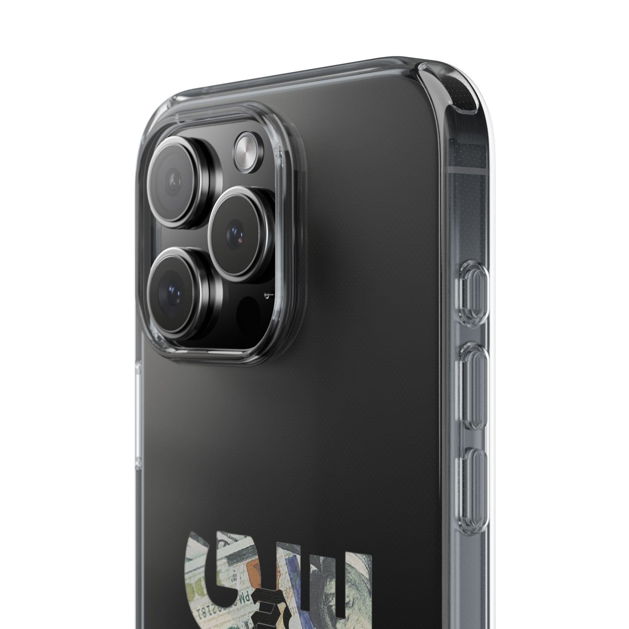 Money Talks Clear Impact-Resistant Case