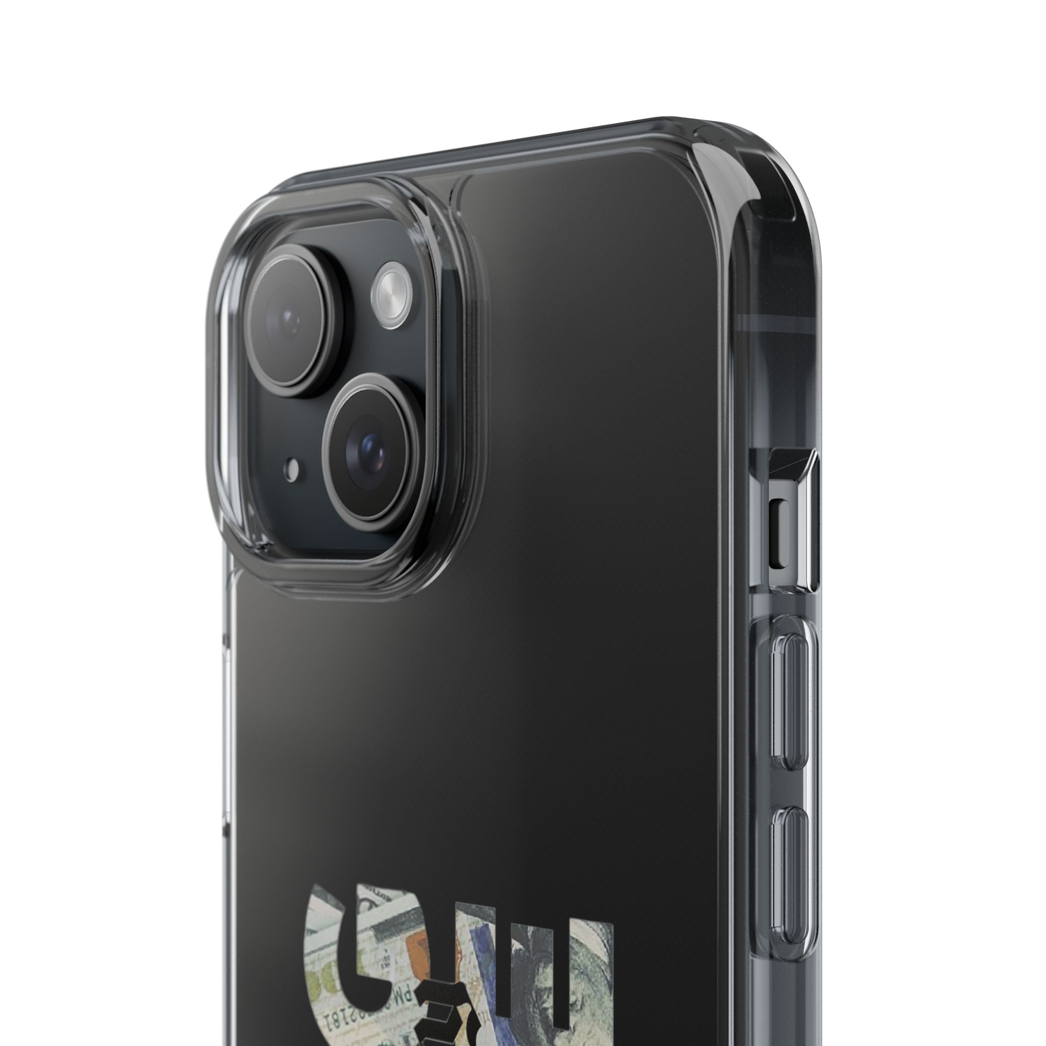 Money Talks Clear Impact-Resistant Case