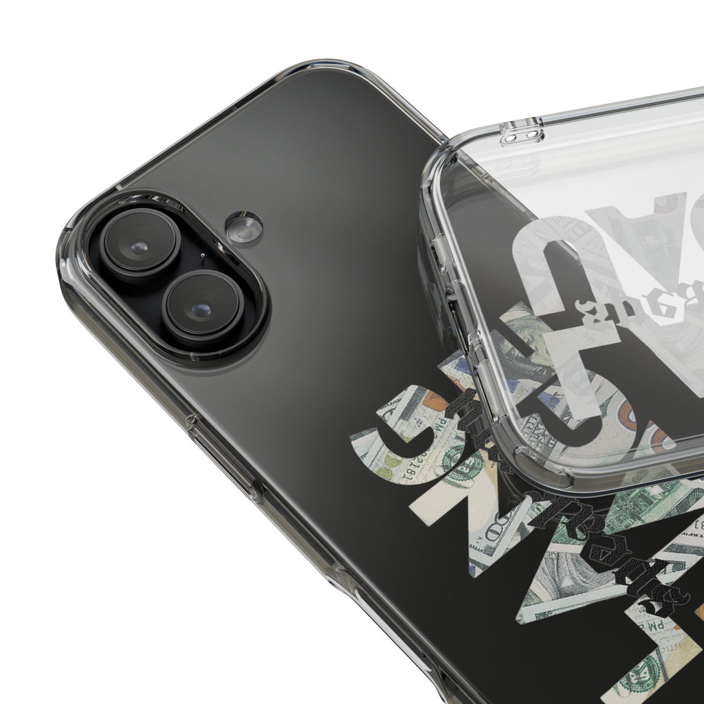 Money Talks Clear Impact-Resistant Case