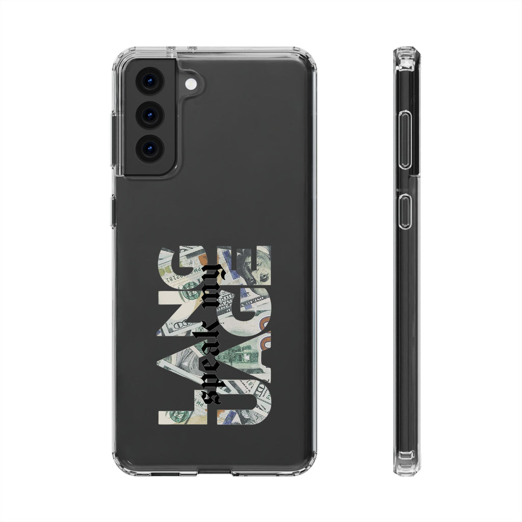 Money Talks Clear Impact-Resistant Case