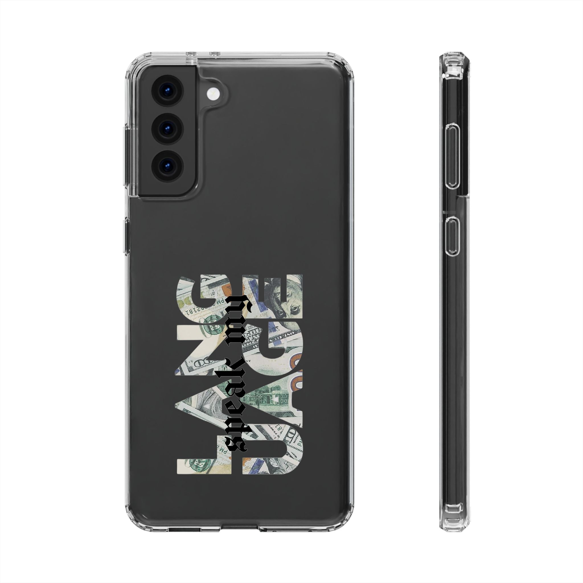 Money Talks Clear Impact-Resistant Case