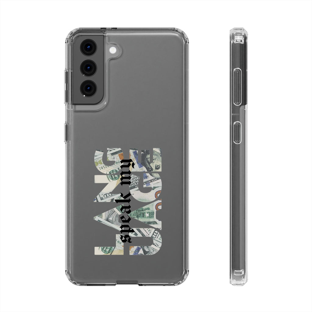 Money Talks Clear Impact-Resistant Case