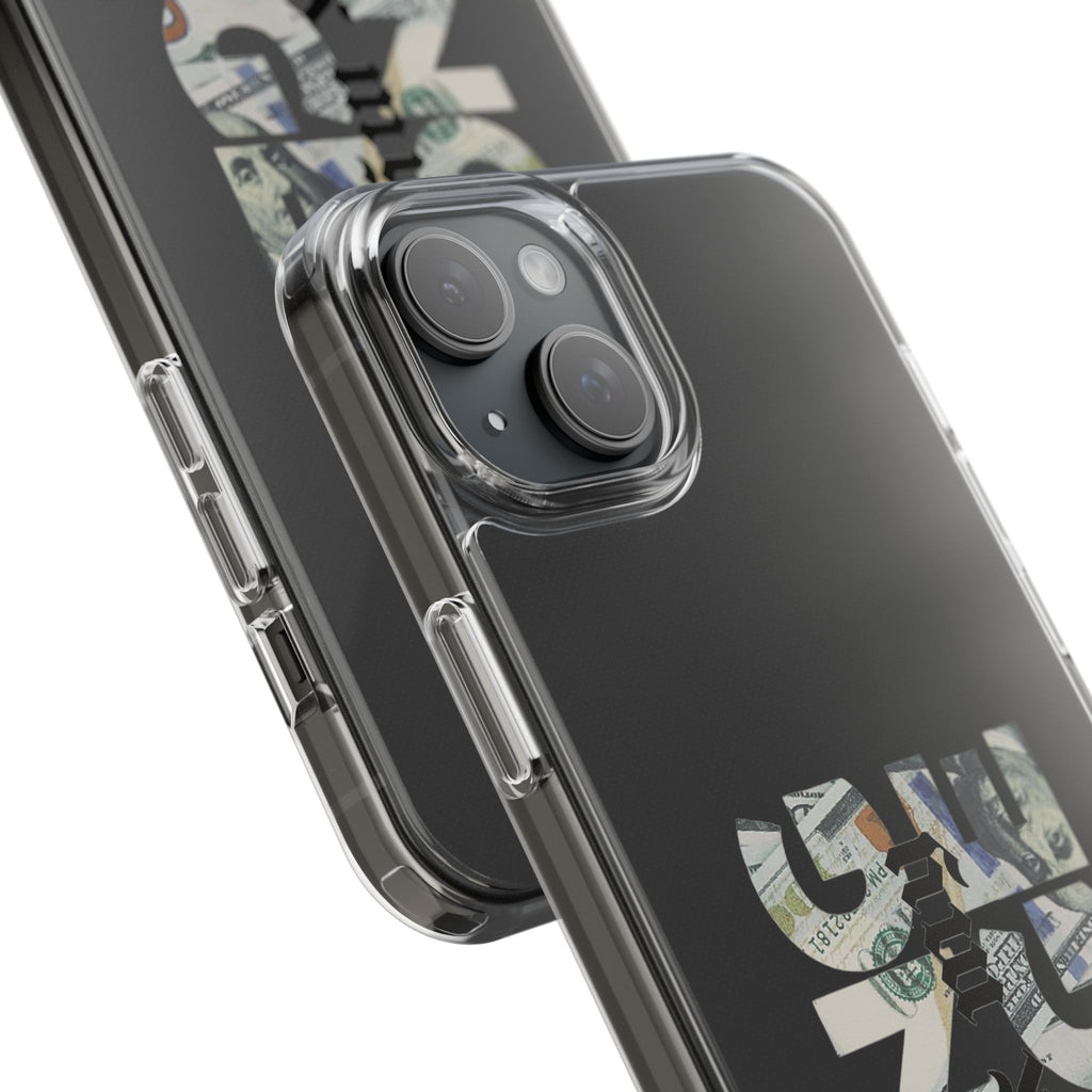 Money Talks Clear Impact-Resistant Case