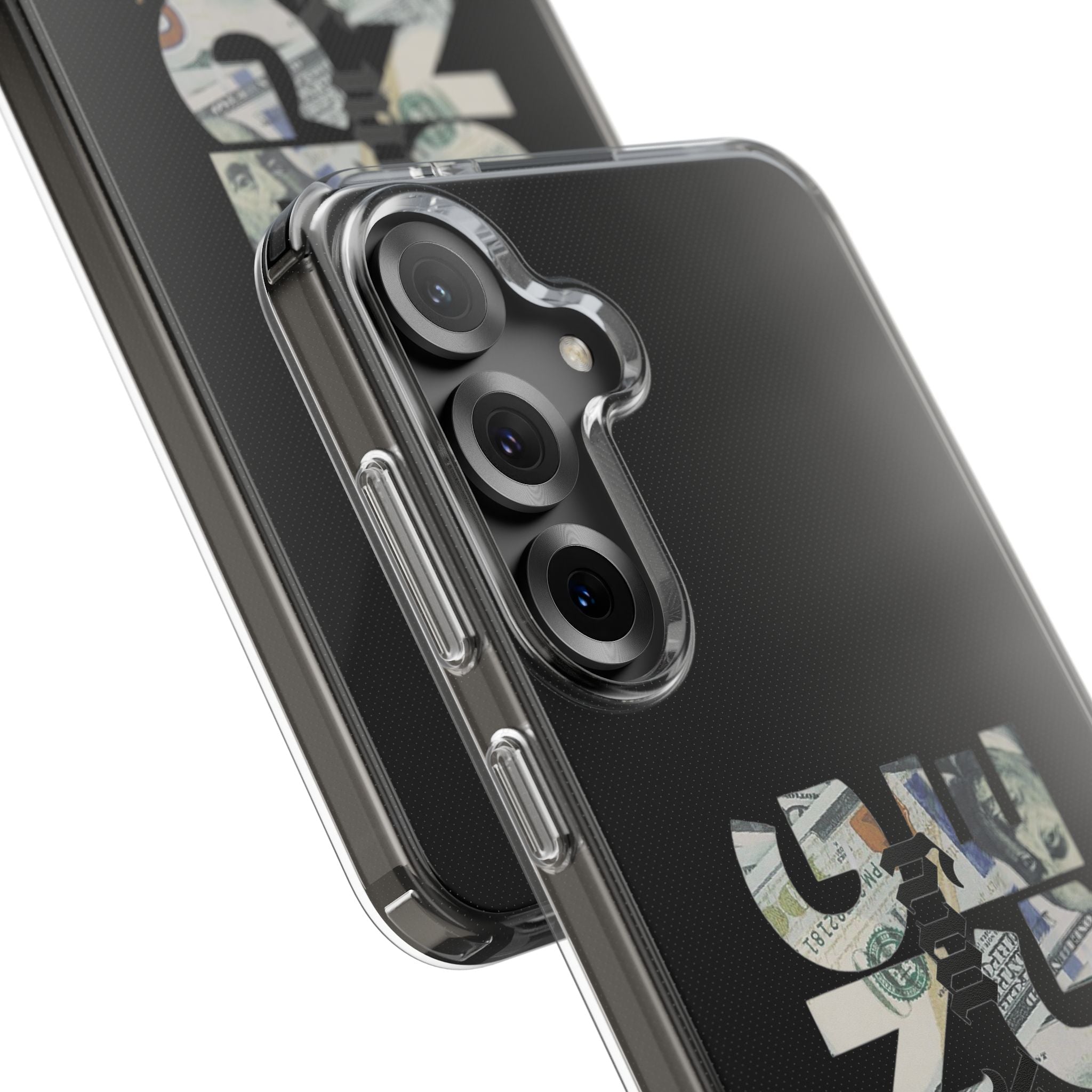 Money Talks Clear Impact-Resistant Case
