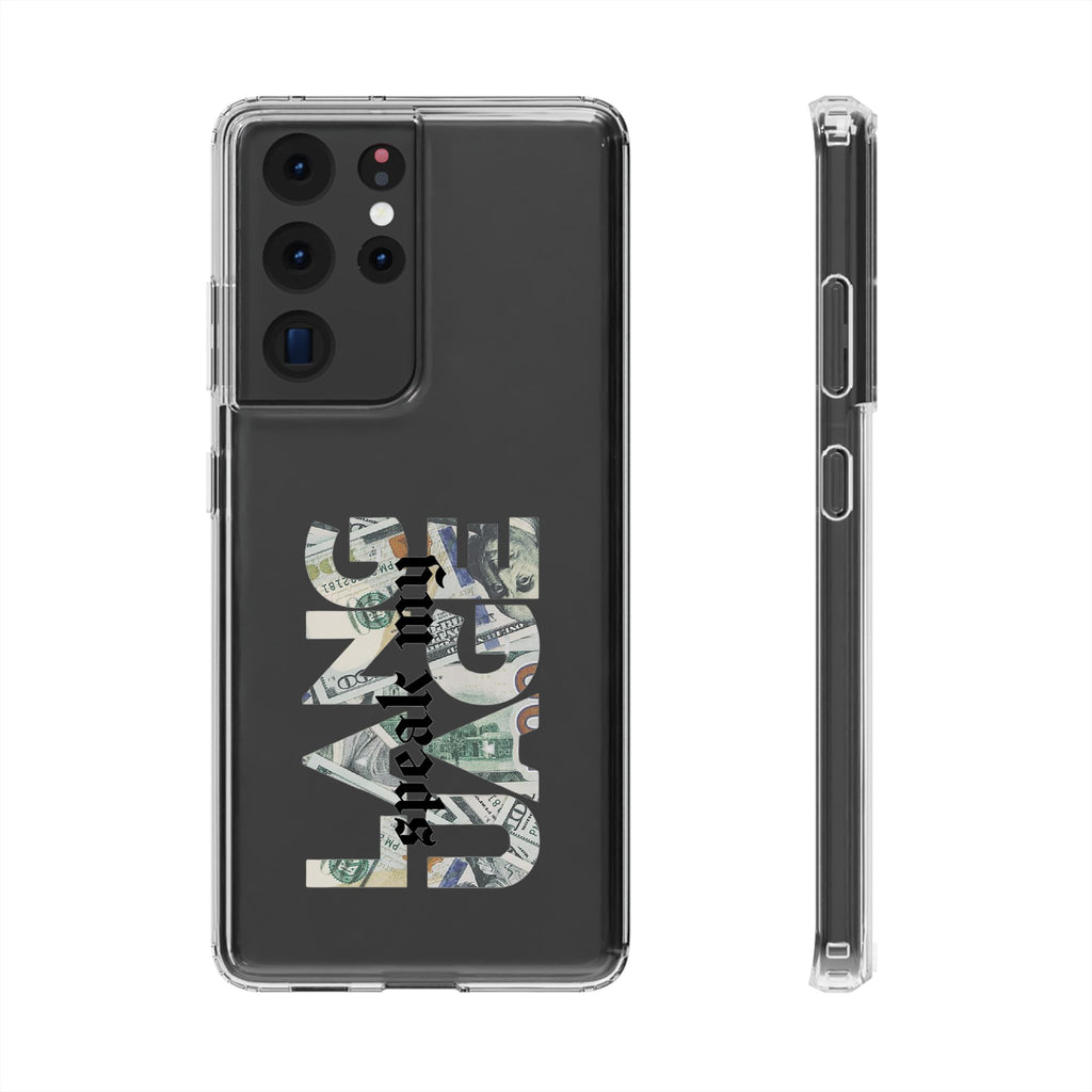 Money Talks Clear Impact-Resistant Case