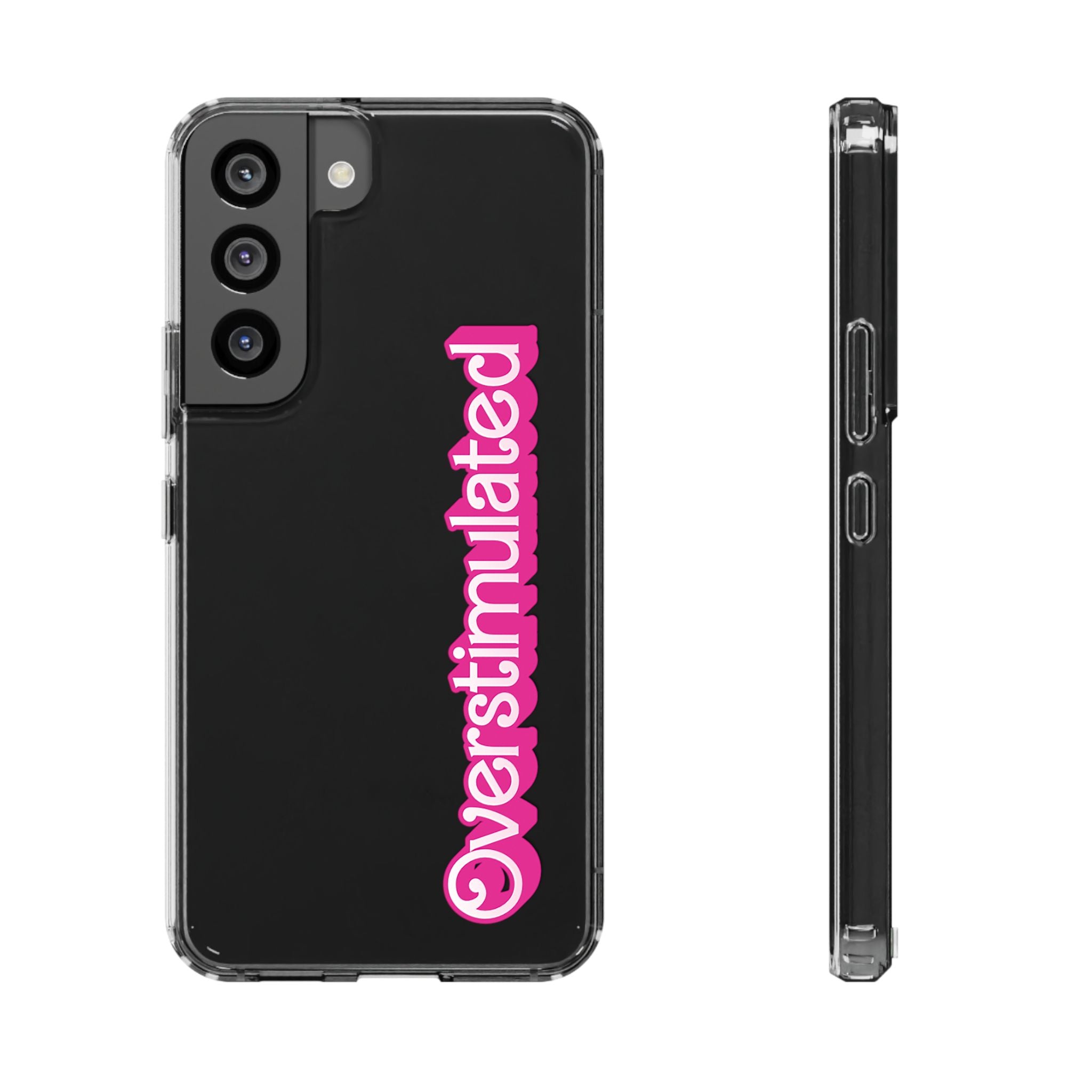 Overstimulated Babe Clear Impact-Resistant Case