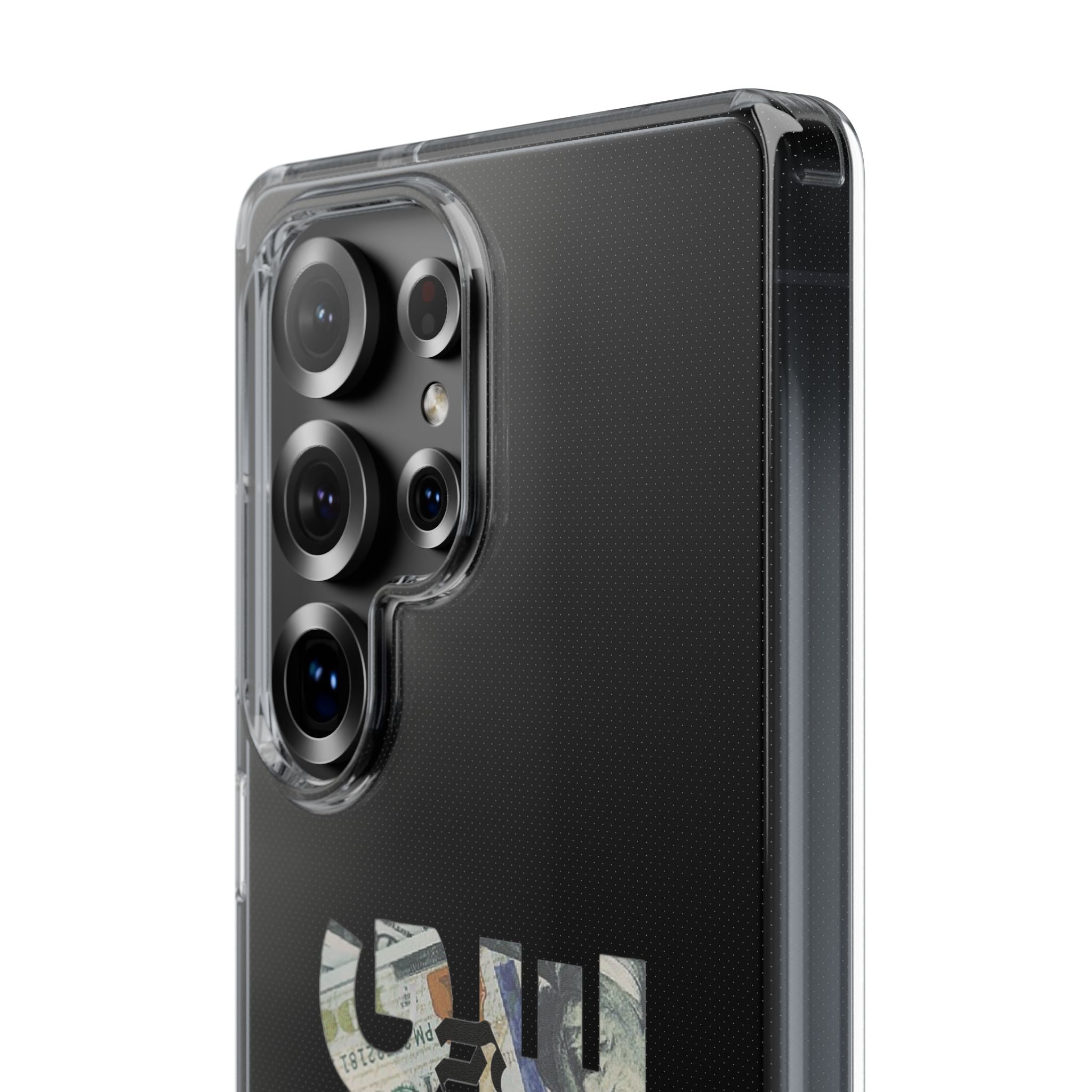 Money Talks Clear Impact-Resistant Case