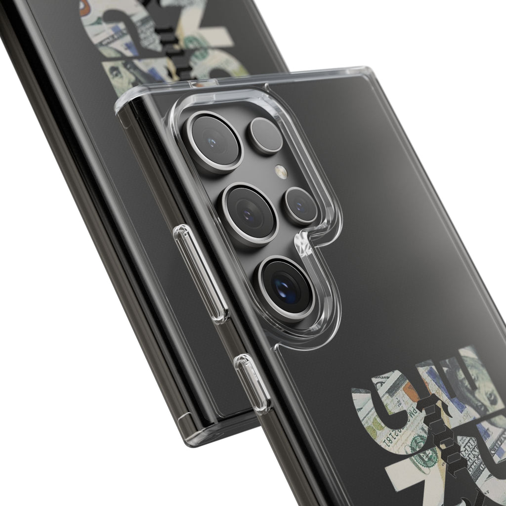 Money Talks Clear Impact-Resistant Case