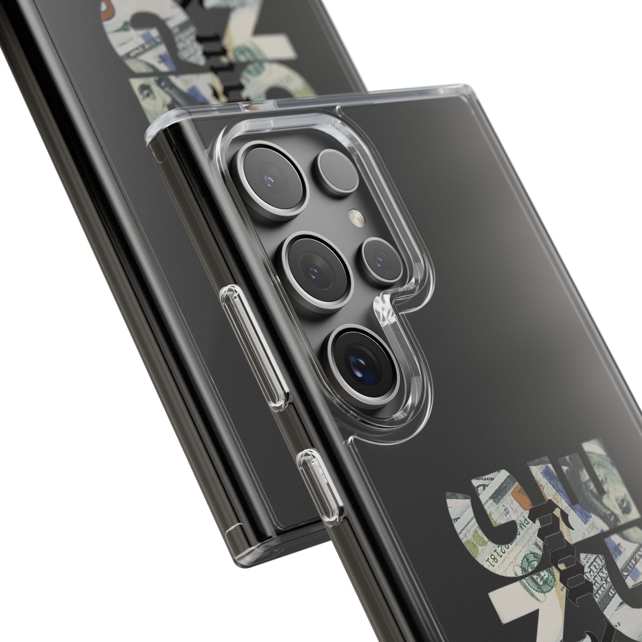 Money Talks Clear Impact-Resistant Case