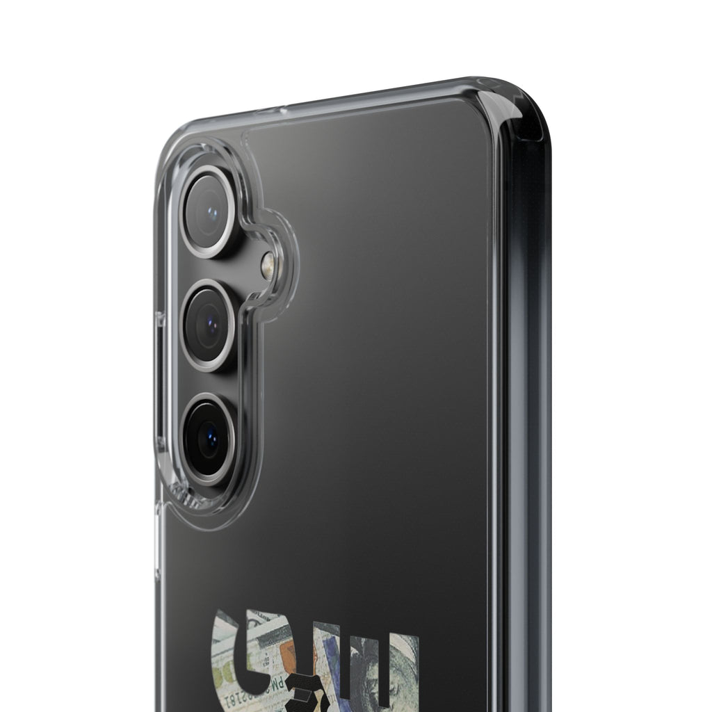 Money Talks Clear Impact-Resistant Case