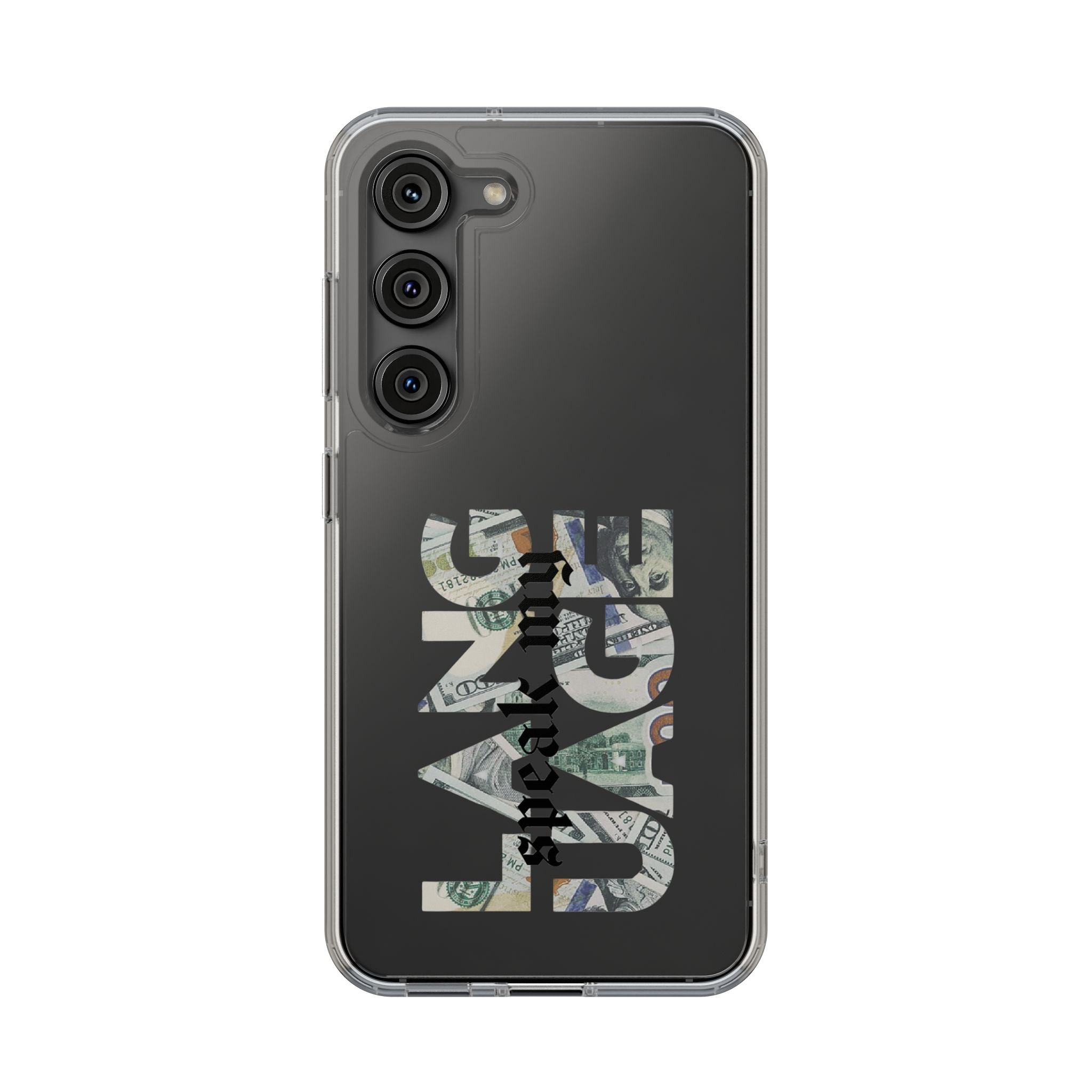 Money Talks Clear Impact-Resistant Case