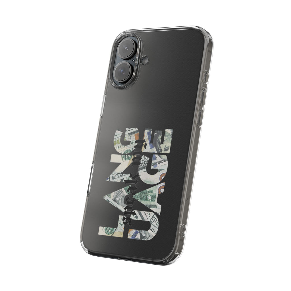 Money Talks Clear Impact-Resistant Case