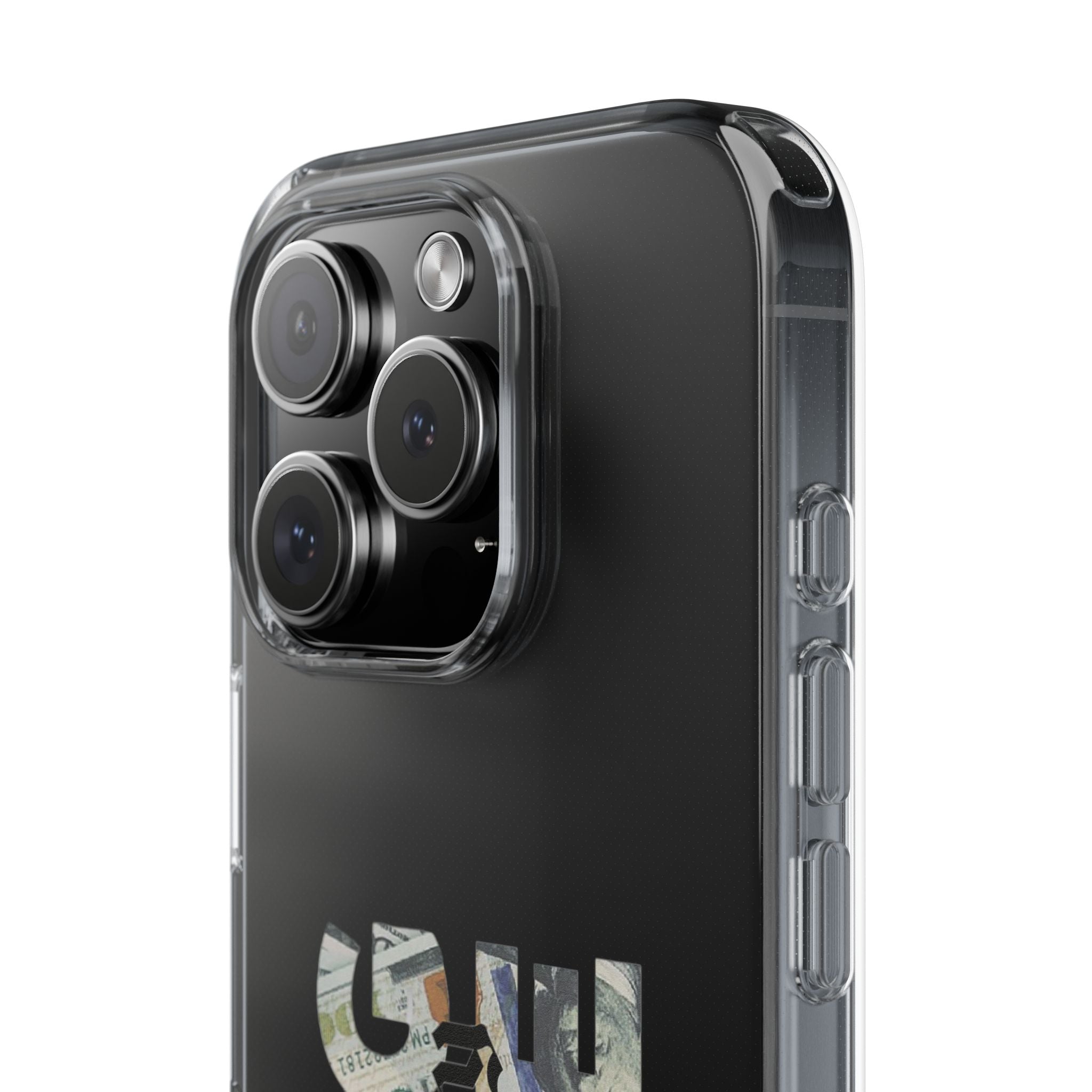 Money Talks Clear Impact-Resistant Case