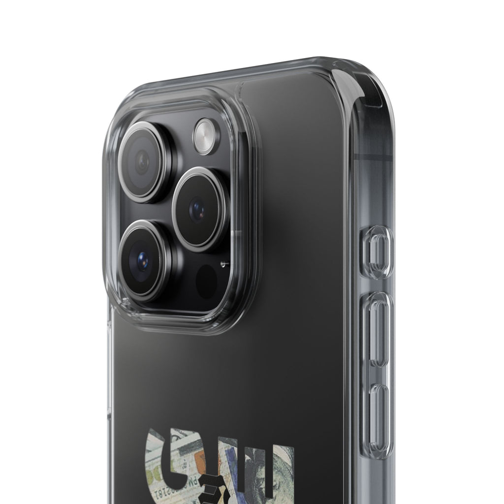 Money Talks Clear Impact-Resistant Case