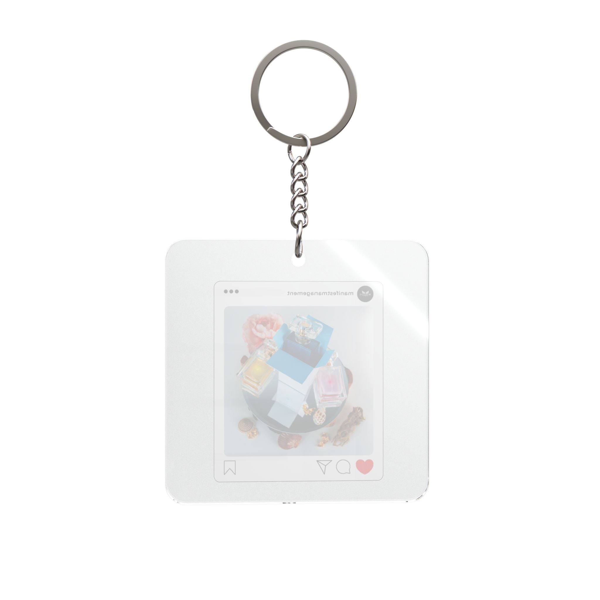 Manifest Management Influencer Keychain