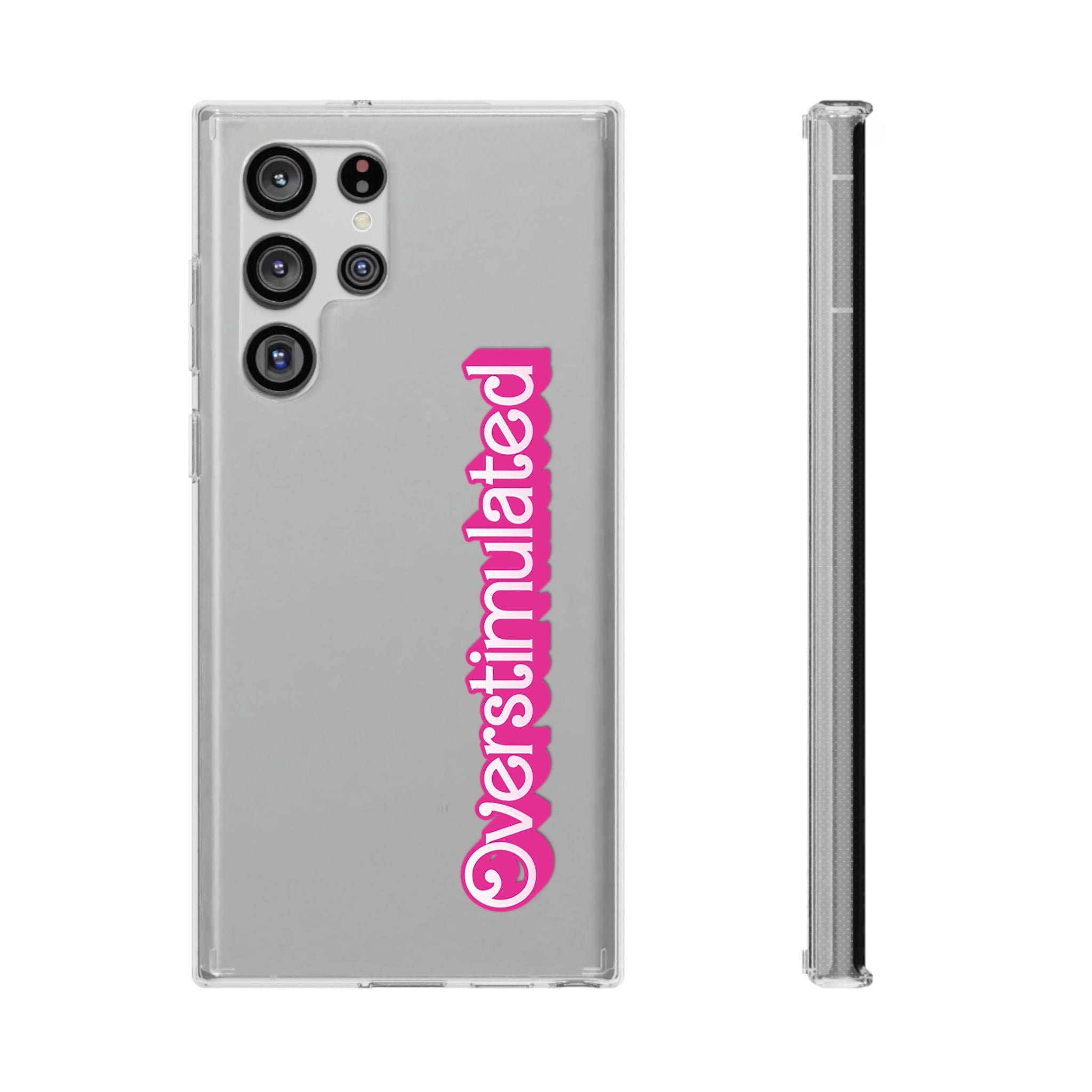 Overstimulated Babe Clear Impact-Resistant Case