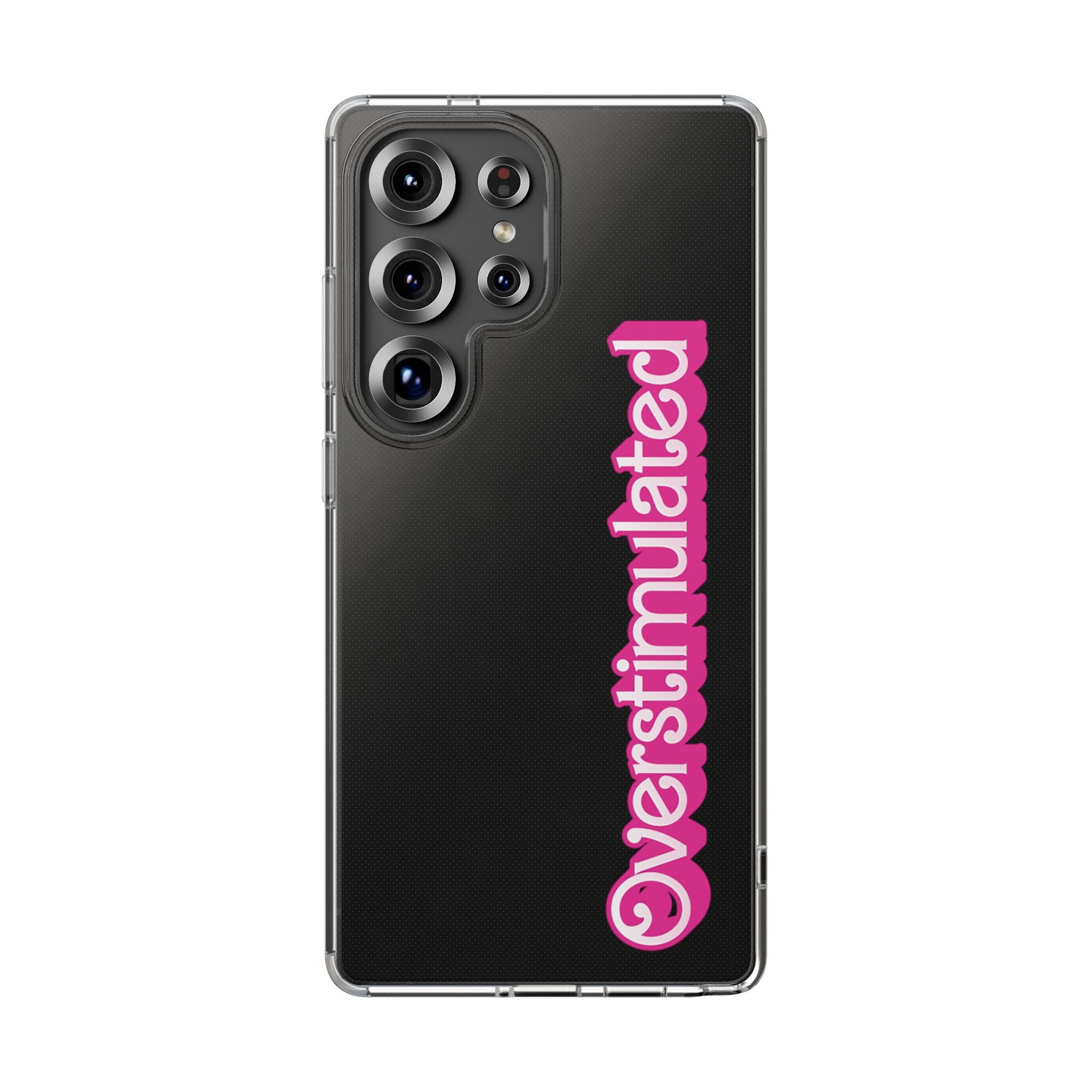 Overstimulated Babe Clear Impact-Resistant Case