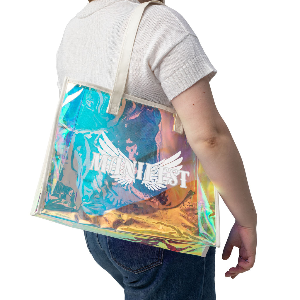 Manifest Holographic Tote Bag