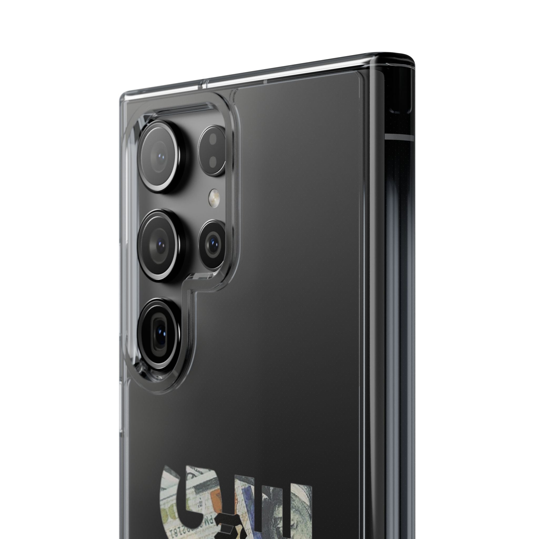 Money Talks Clear Impact-Resistant Case