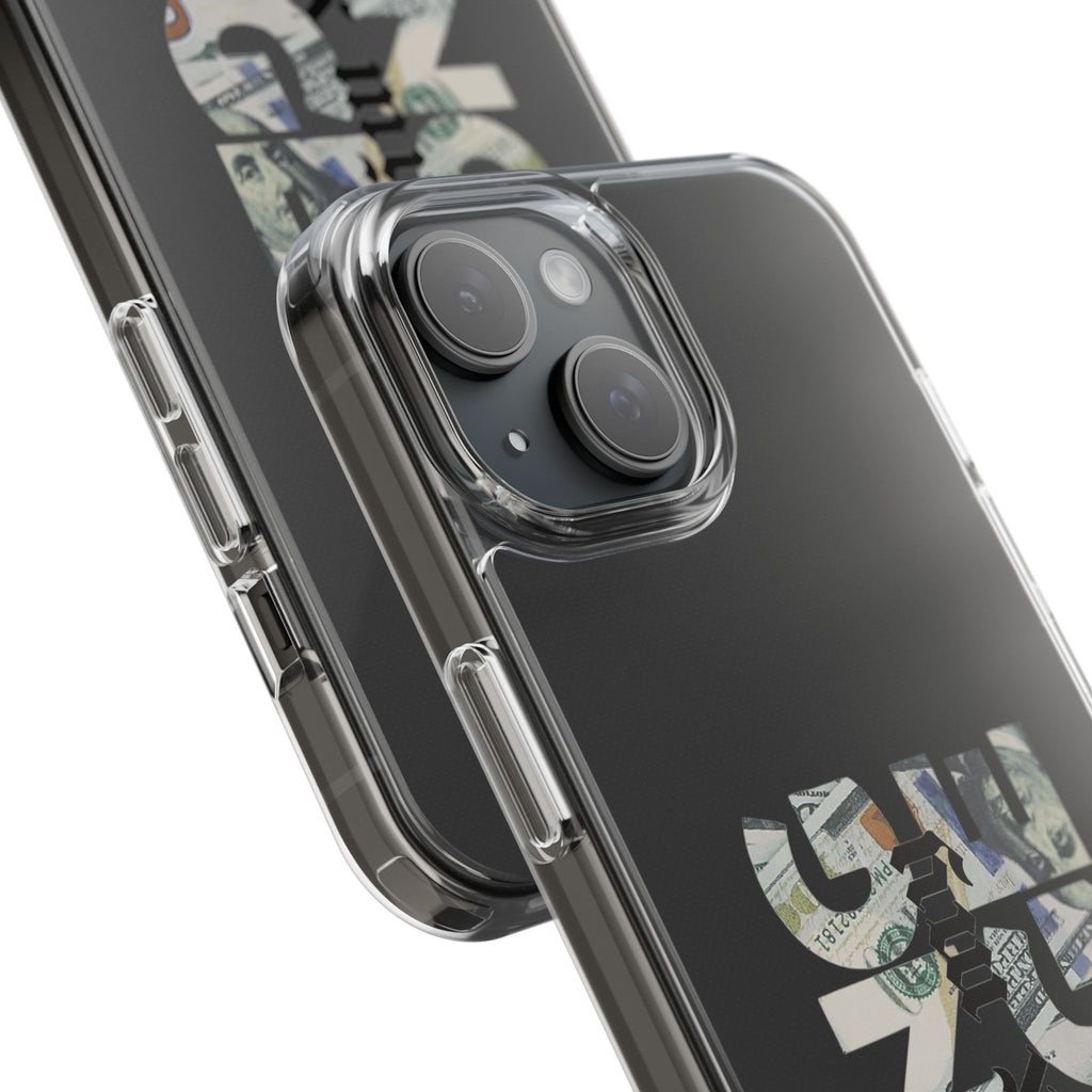 Money Talks Clear Impact-Resistant Case