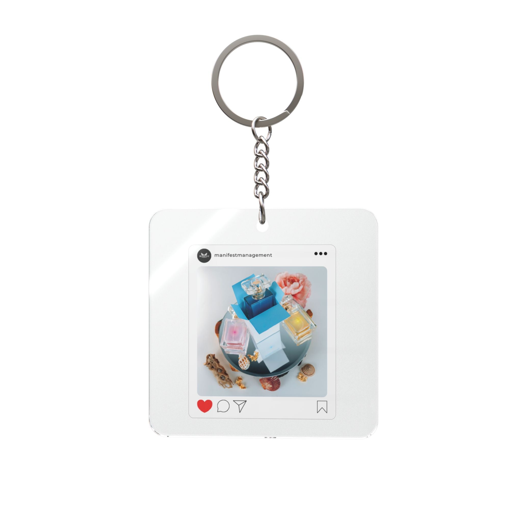 Manifest Management Influencer Keychain