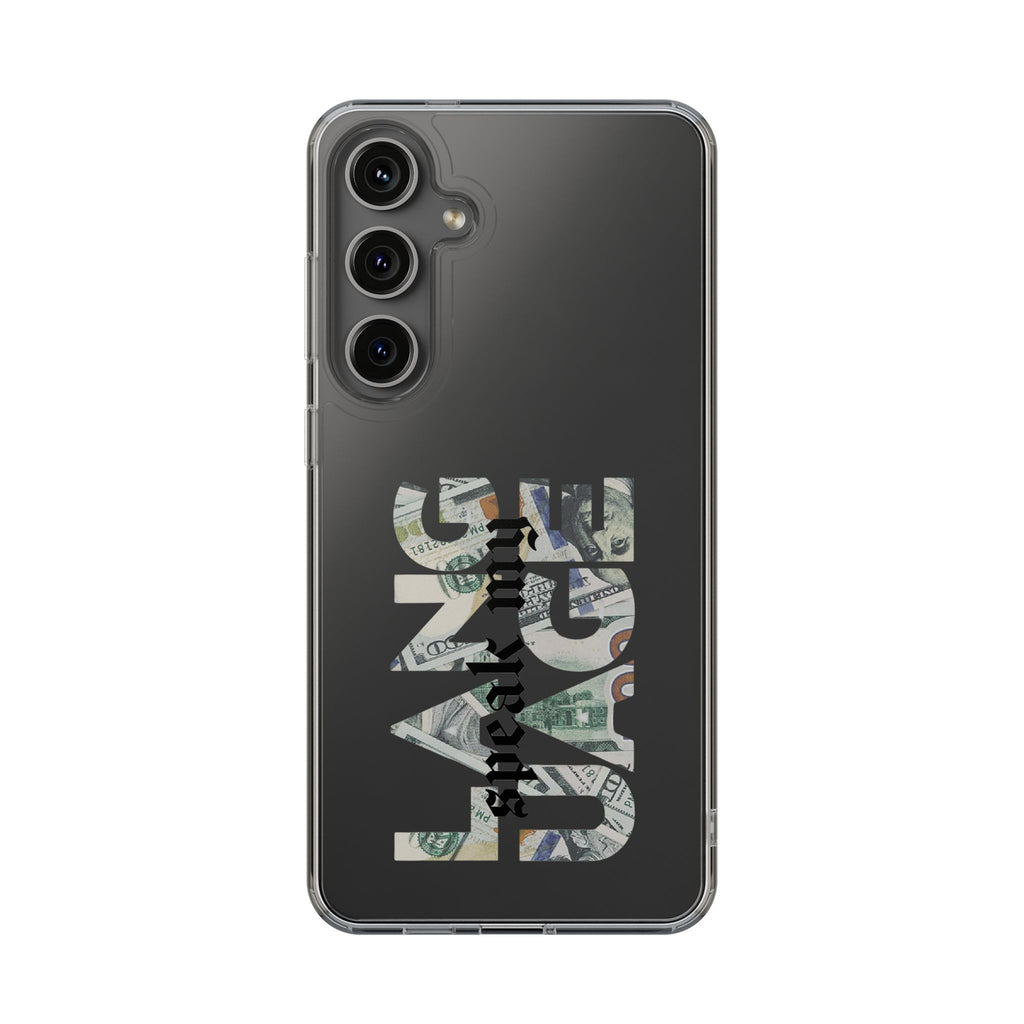 Money Talks Clear Impact-Resistant Case