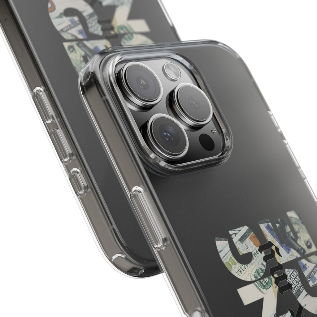 Money Talks Clear Impact-Resistant Case