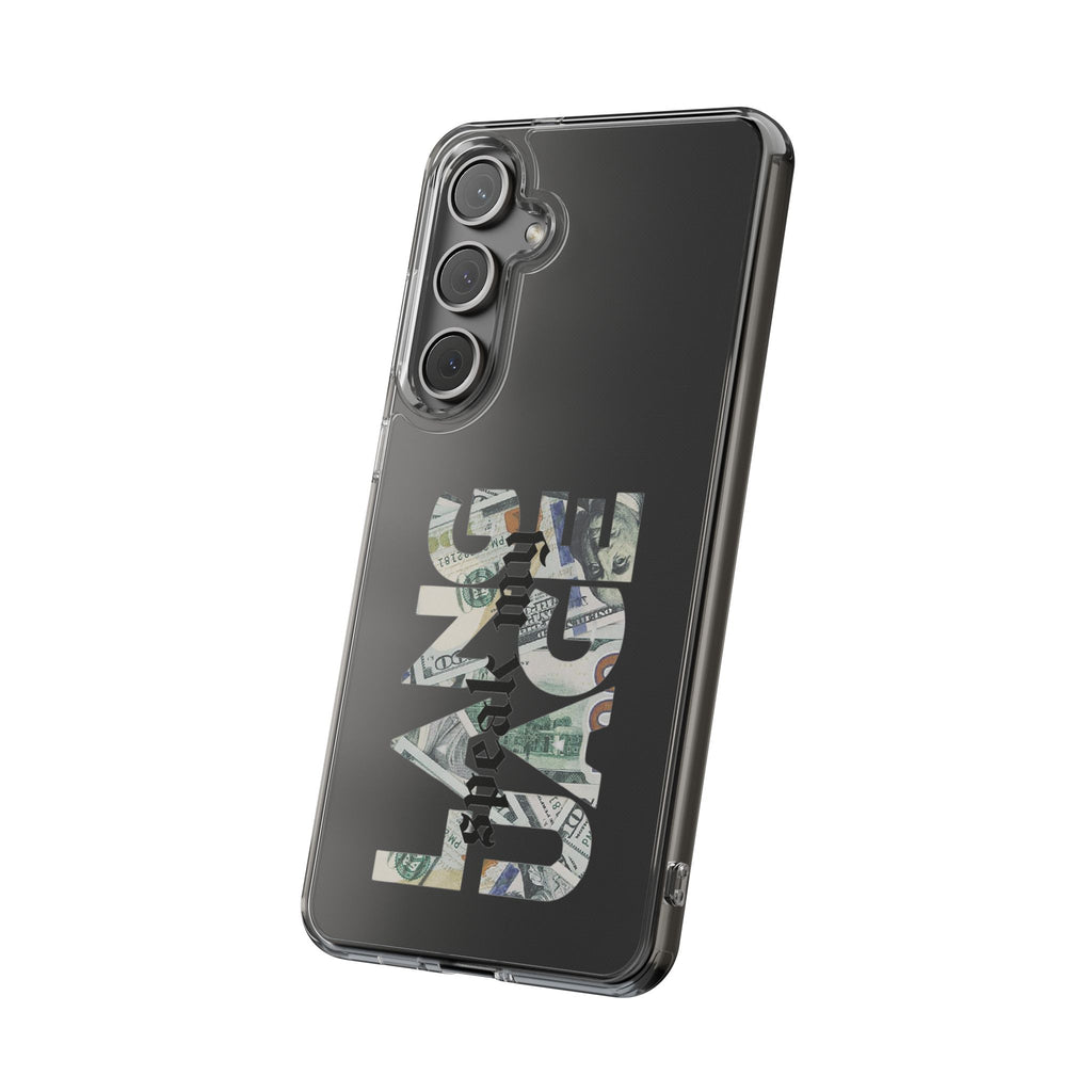 Money Talks Clear Impact-Resistant Case