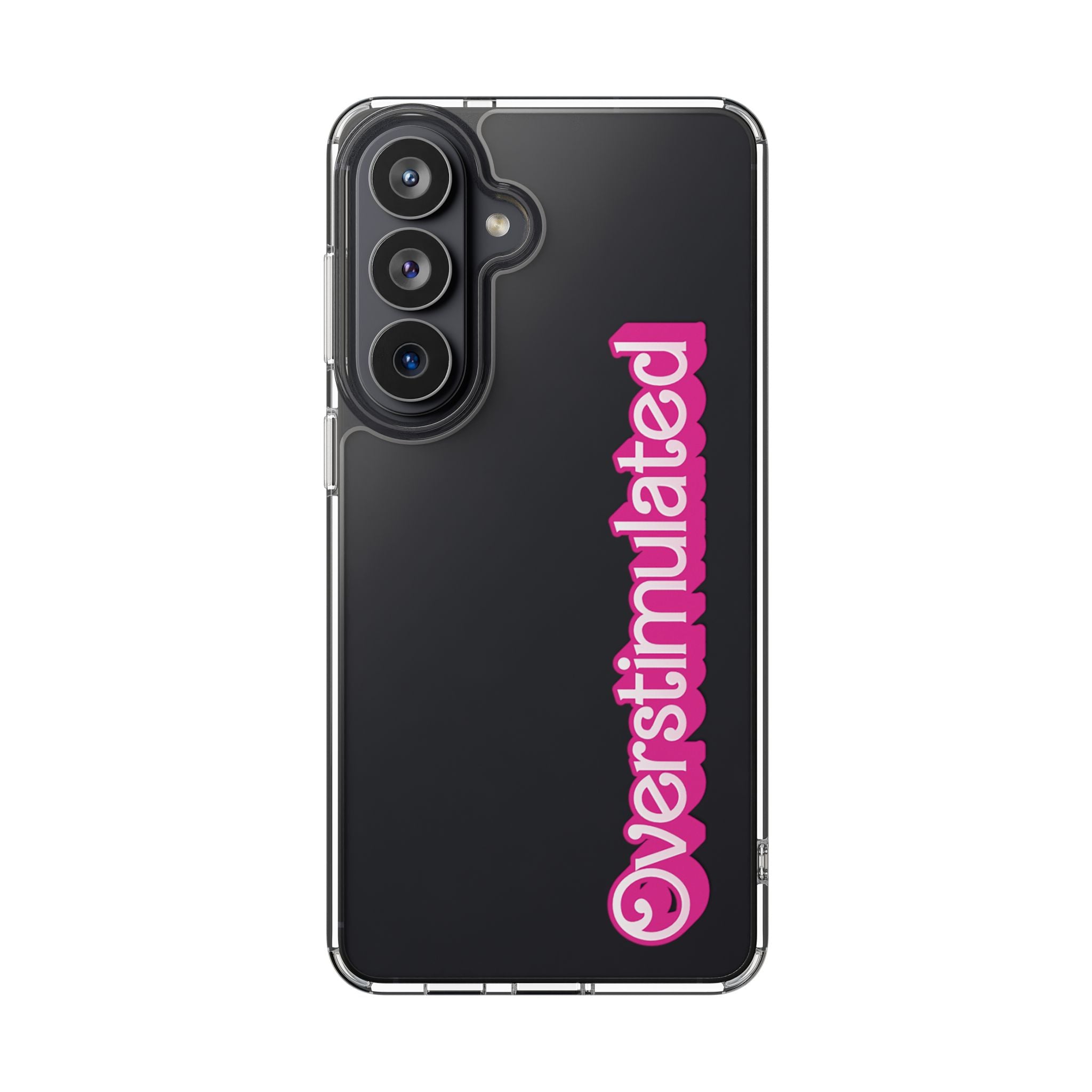 Overstimulated Babe Clear Impact-Resistant Case