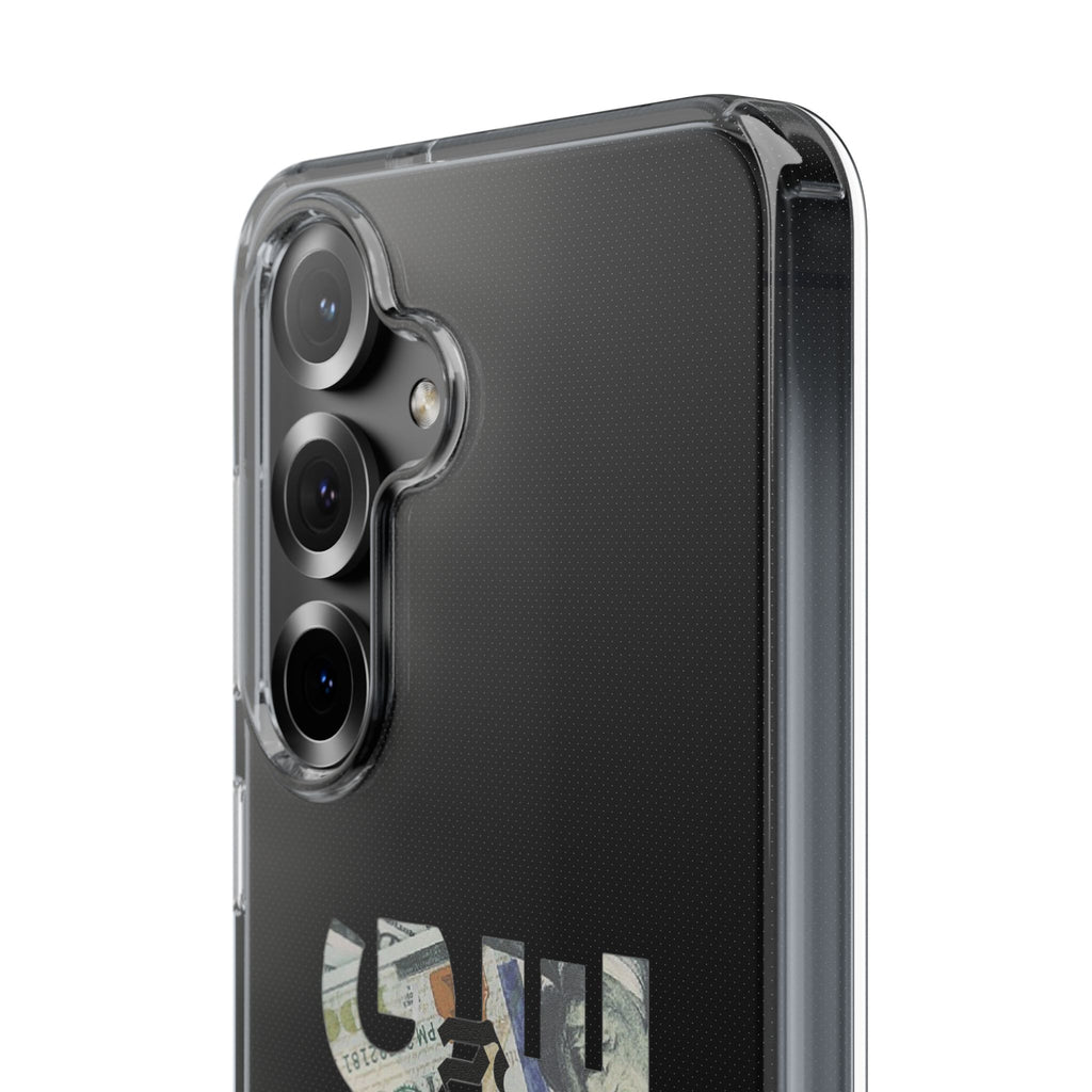 Money Talks Clear Impact-Resistant Case