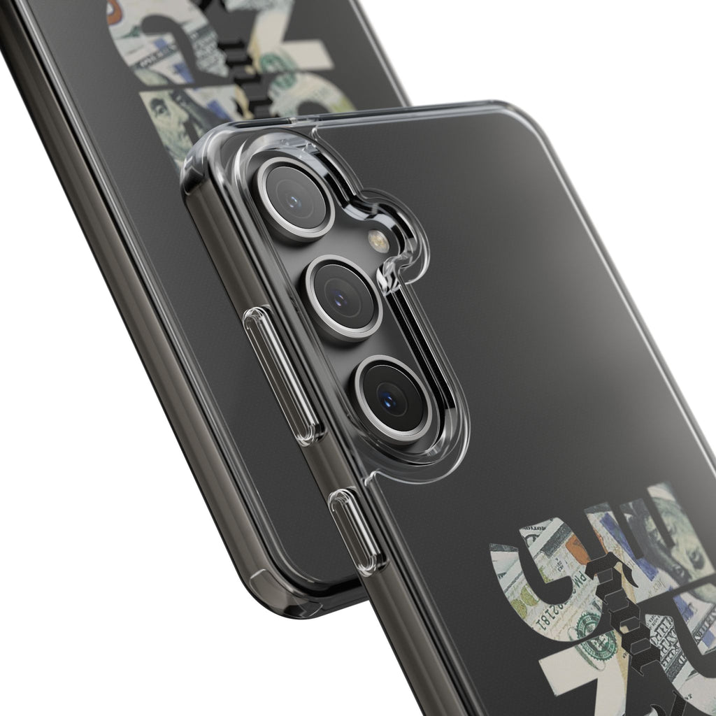Money Talks Clear Impact-Resistant Case
