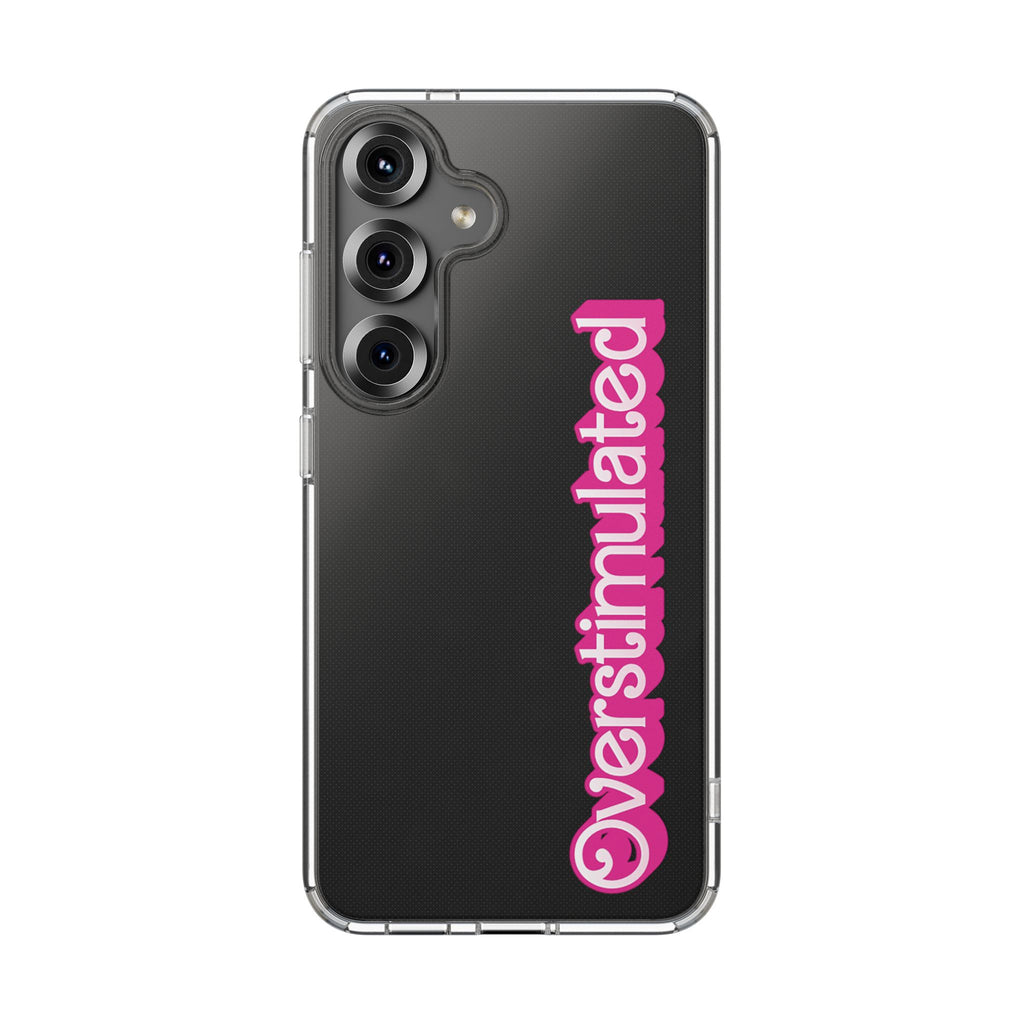 Overstimulated Babe Clear Impact-Resistant Case
