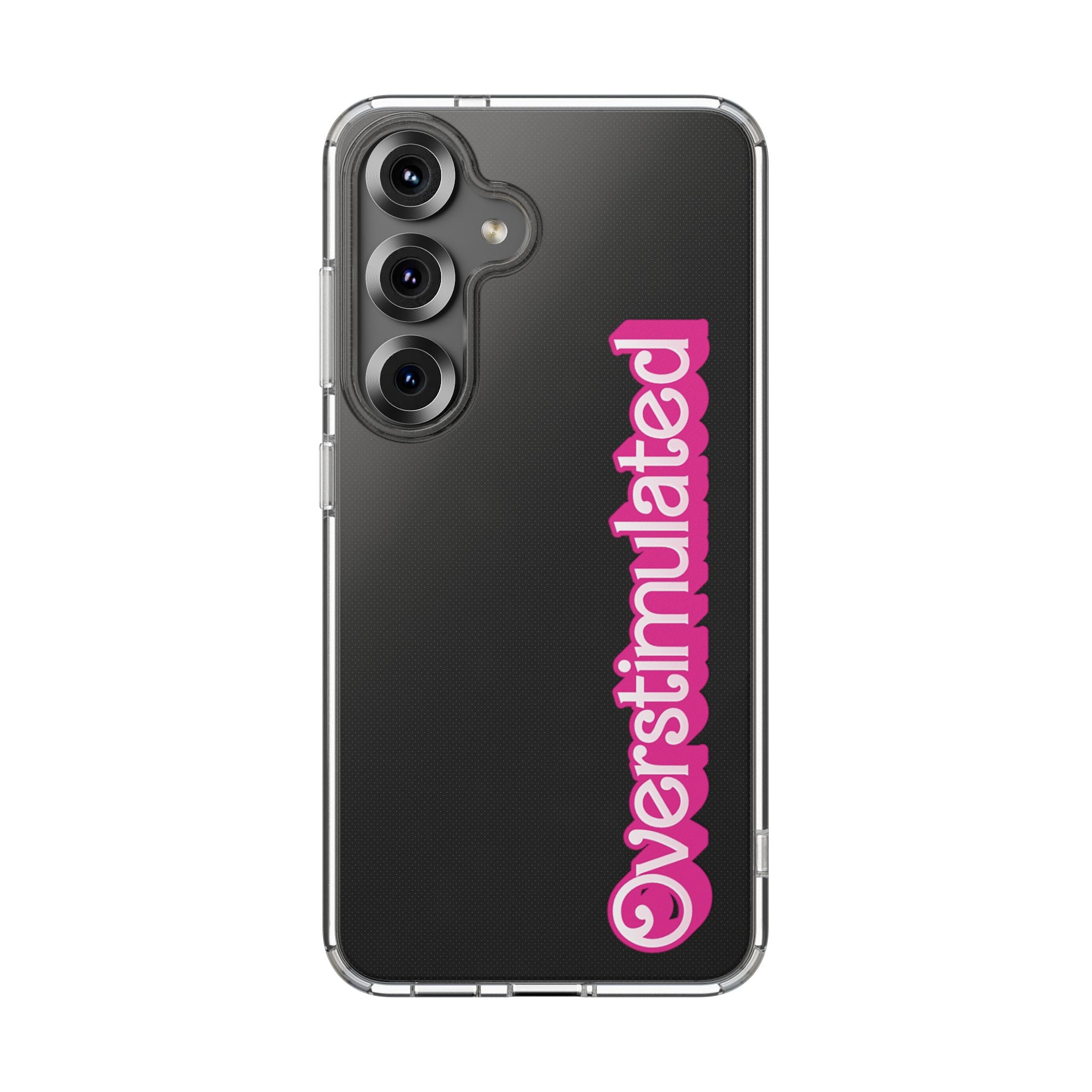 Overstimulated Babe Clear Impact-Resistant Case