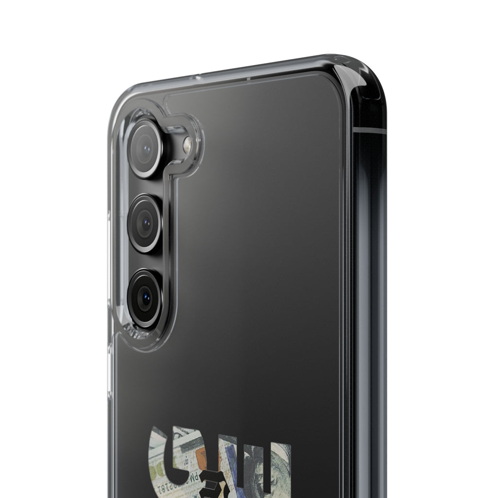 Money Talks Clear Impact-Resistant Case