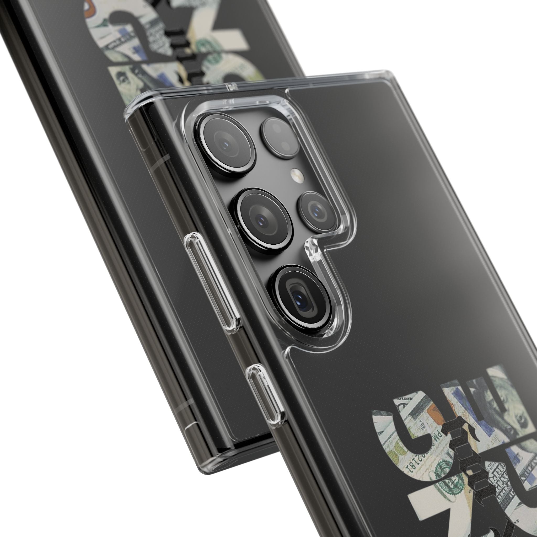 Money Talks Clear Impact-Resistant Case