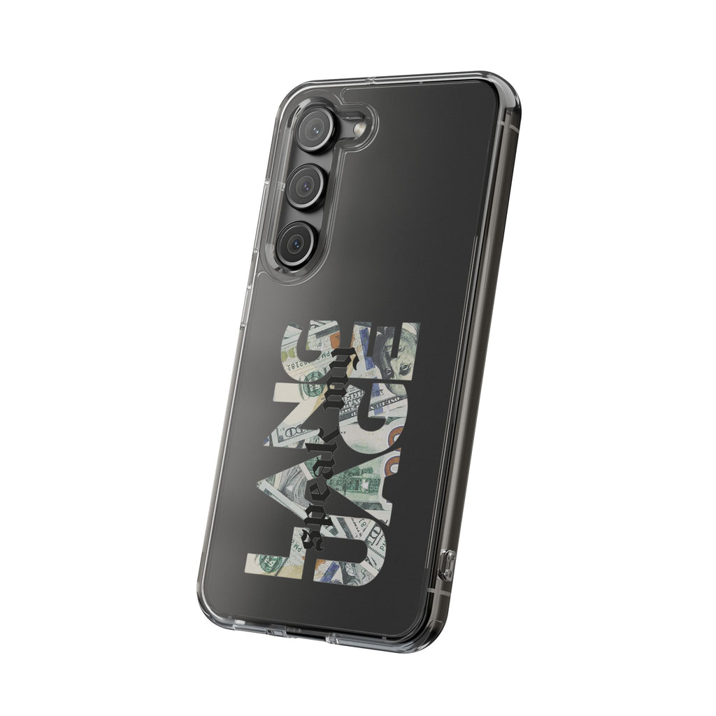 Money Talks Clear Impact-Resistant Case