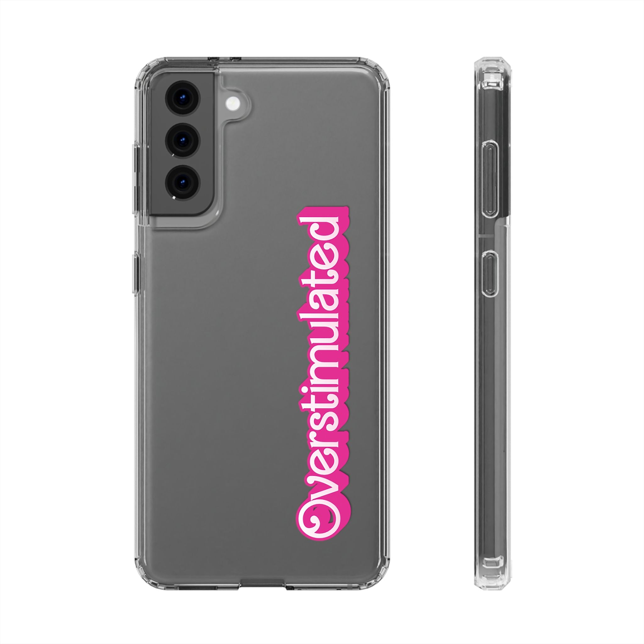 Overstimulated Babe Clear Impact-Resistant Case