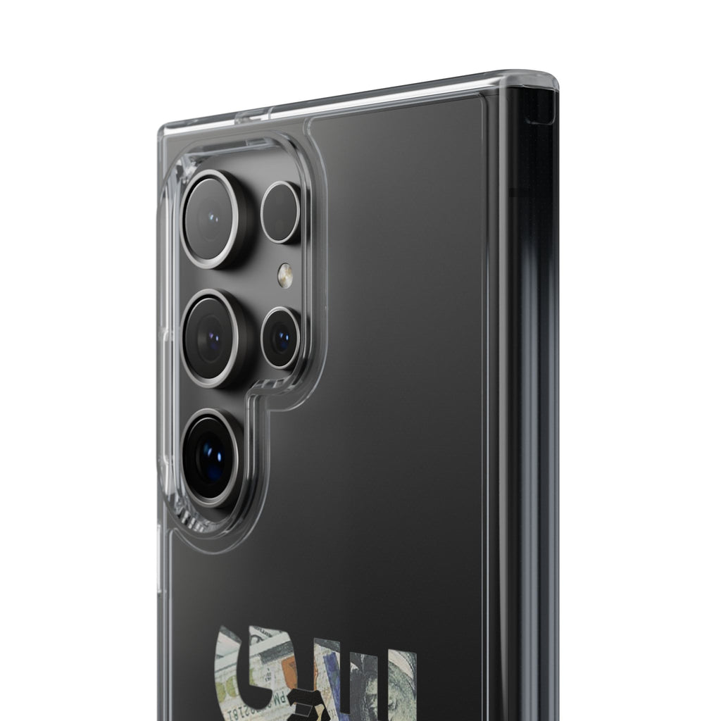 Money Talks Clear Impact-Resistant Case