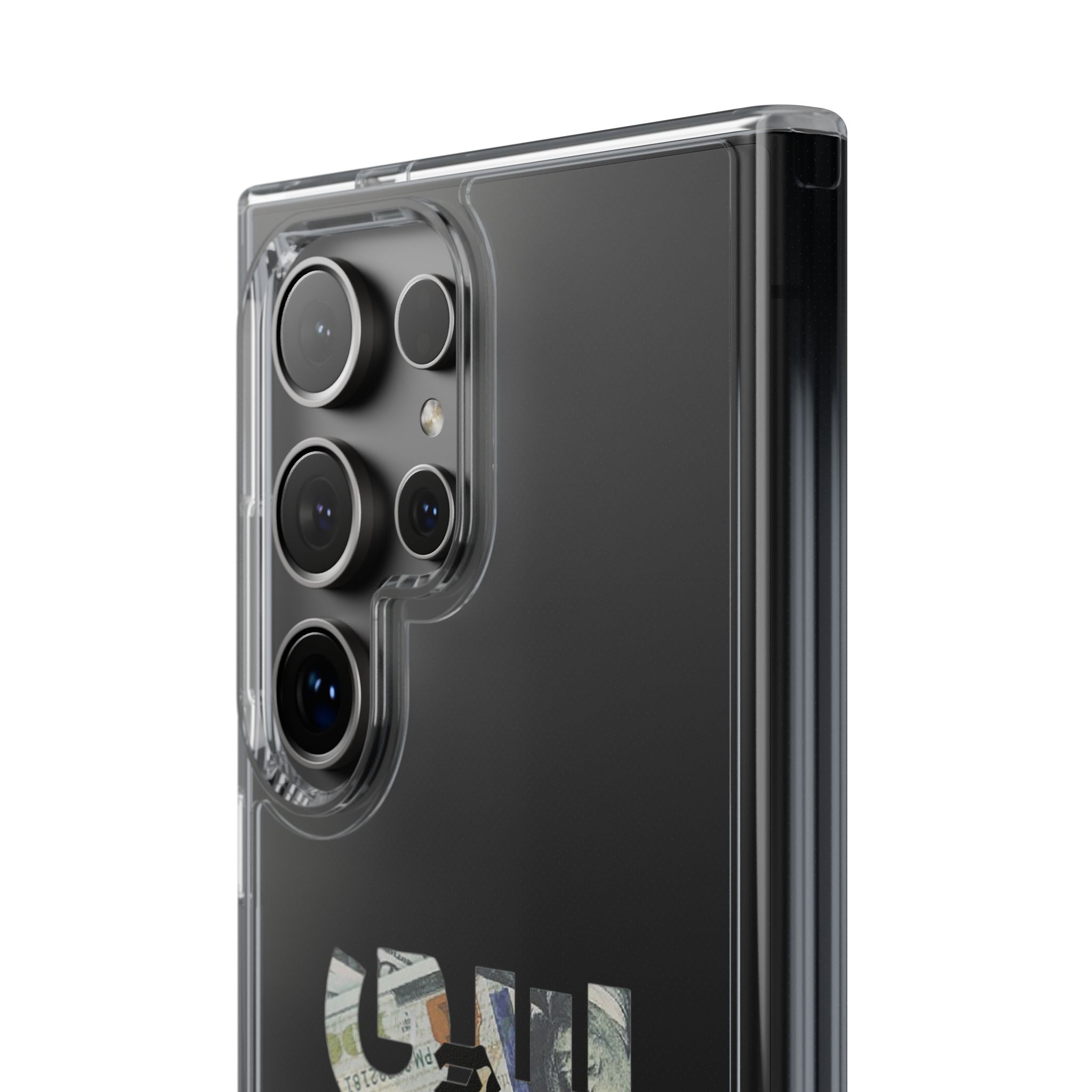 Money Talks Clear Impact-Resistant Case