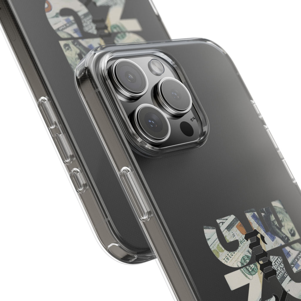 Money Talks Clear Impact-Resistant Case