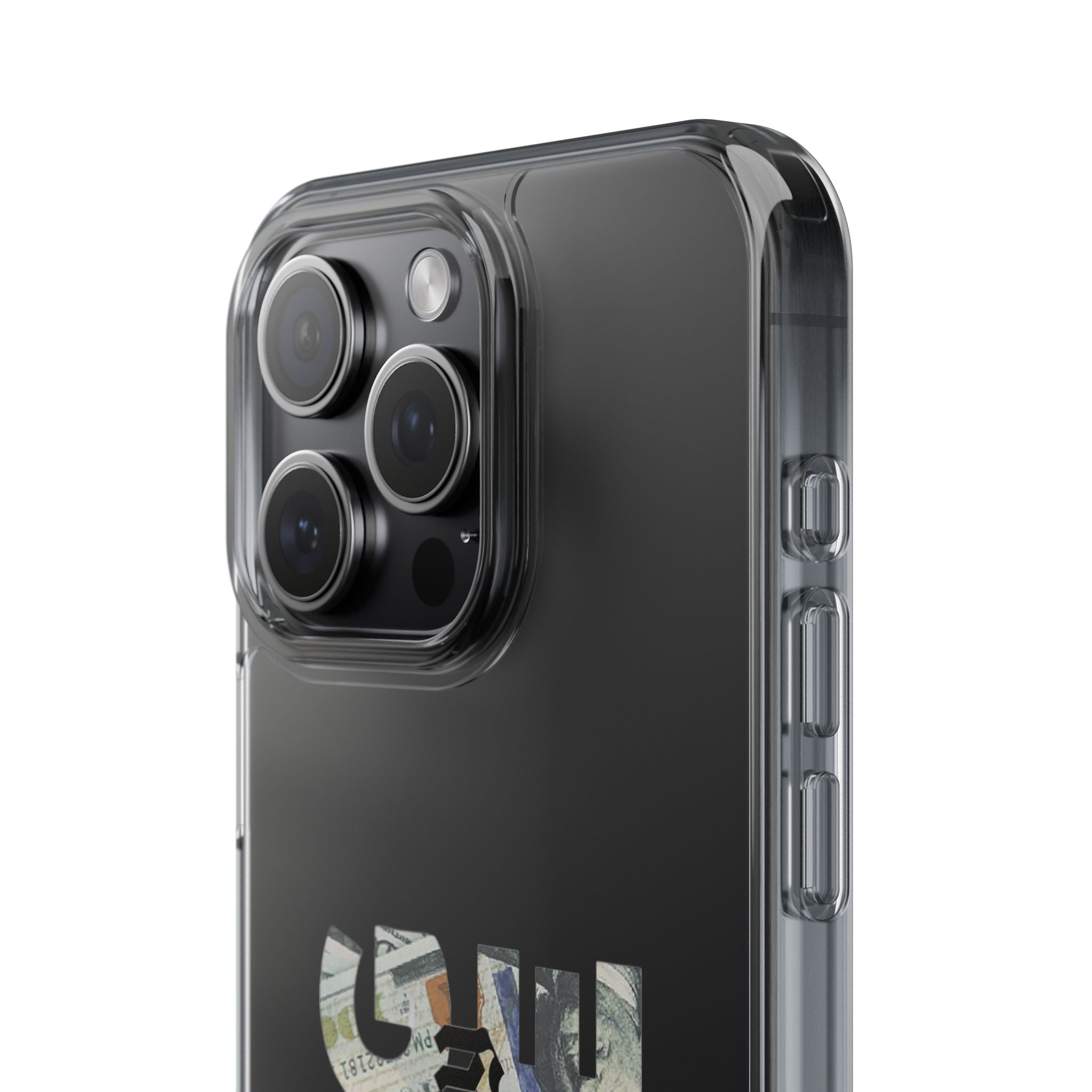 Money Talks Clear Impact-Resistant Case
