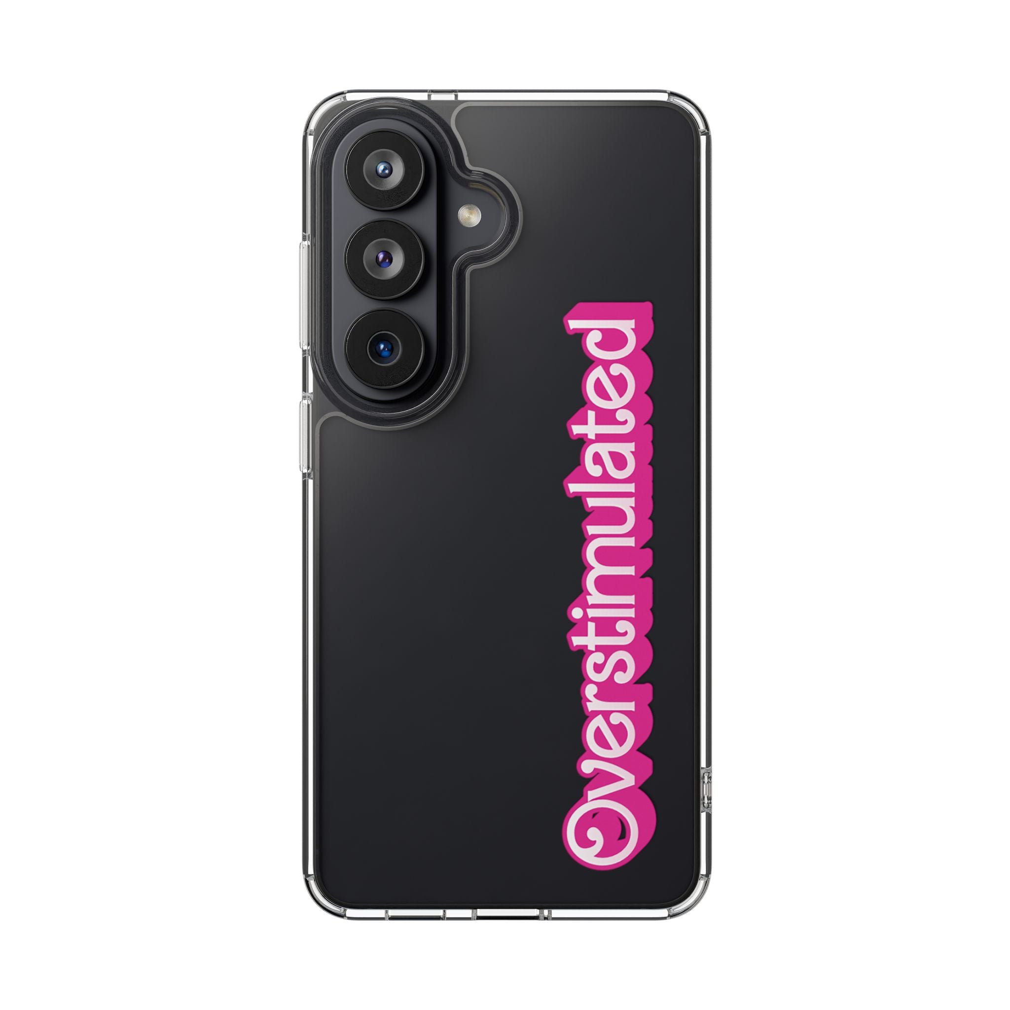 Overstimulated Babe Clear Impact-Resistant Case