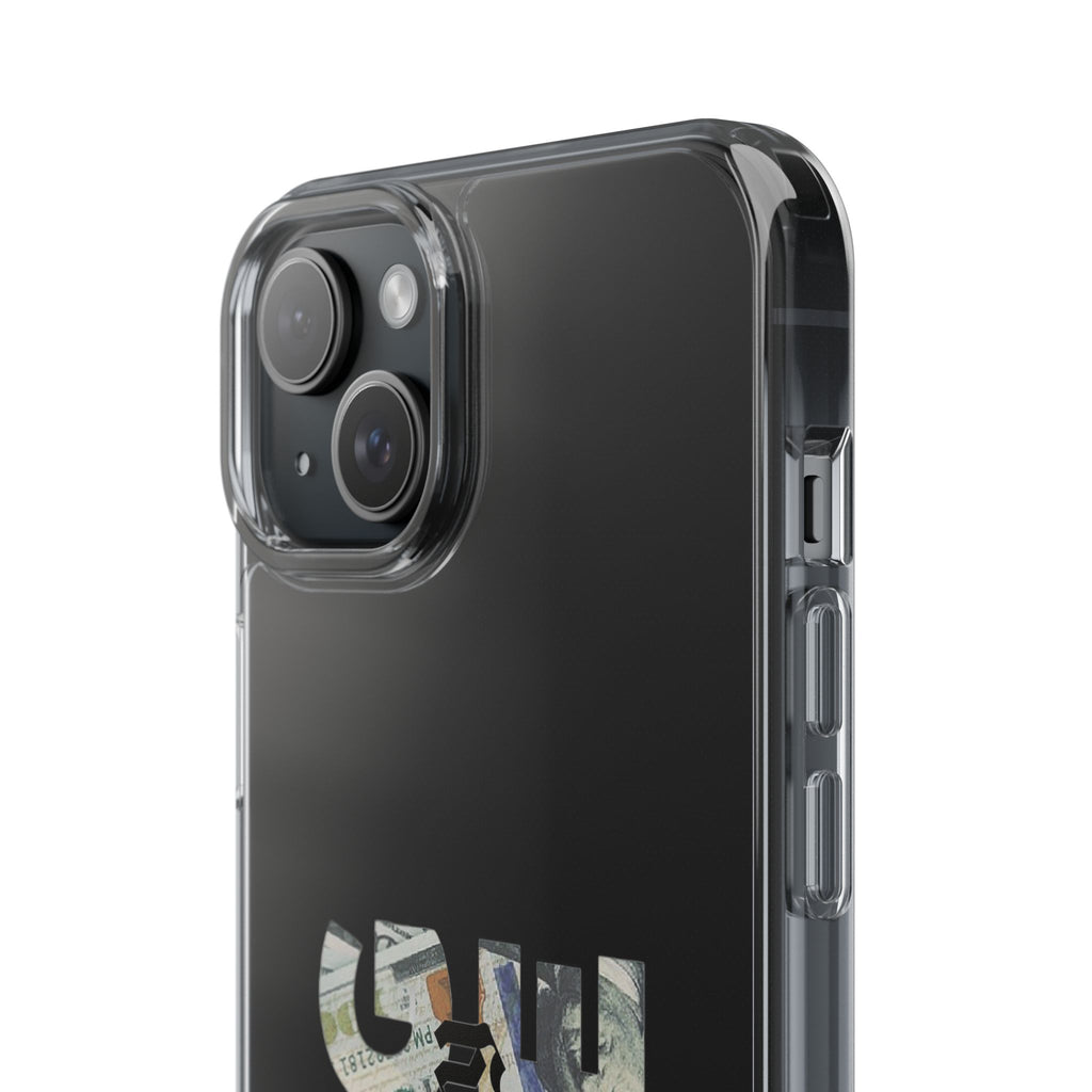 Money Talks Clear Impact-Resistant Case