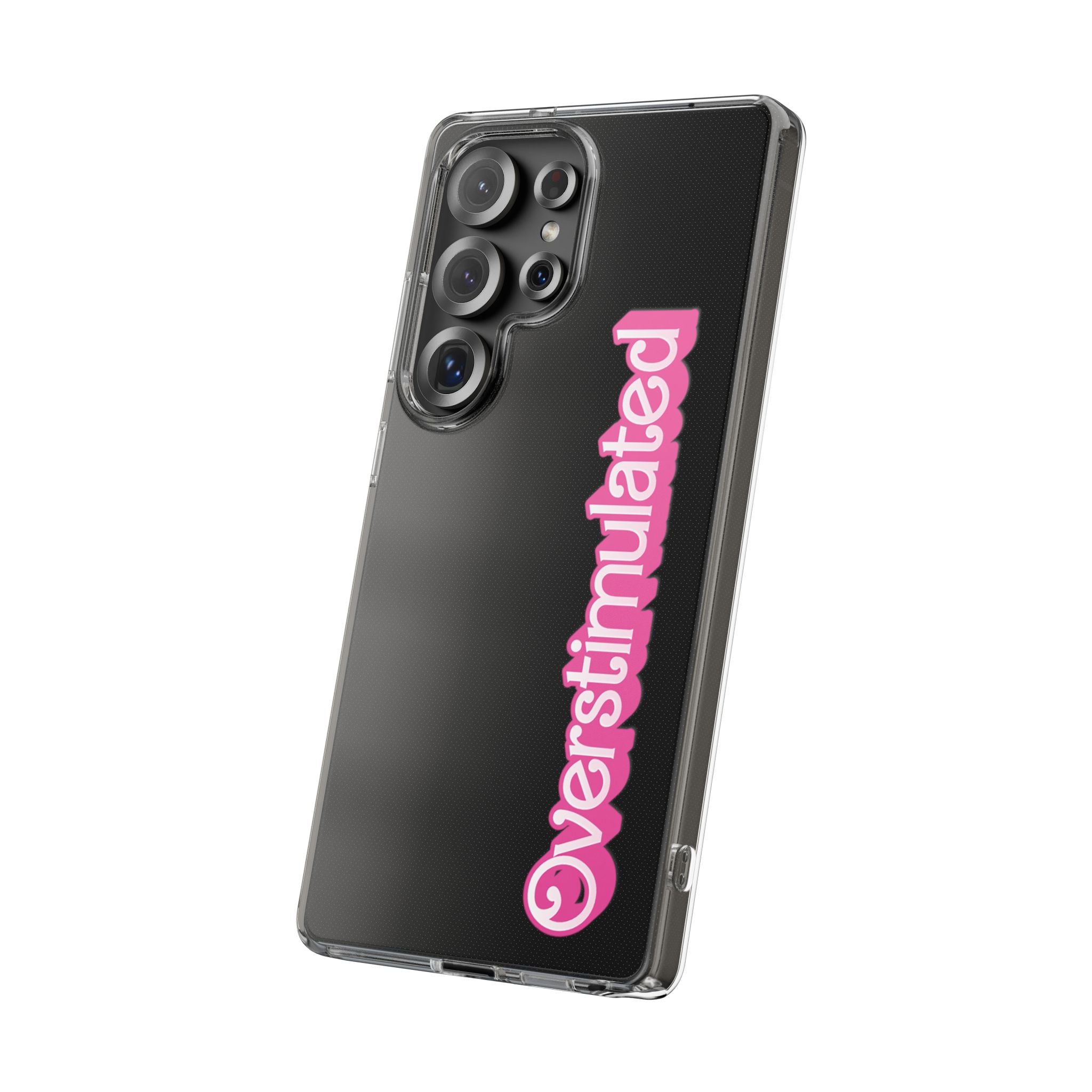 Overstimulated Babe Clear Impact-Resistant Case