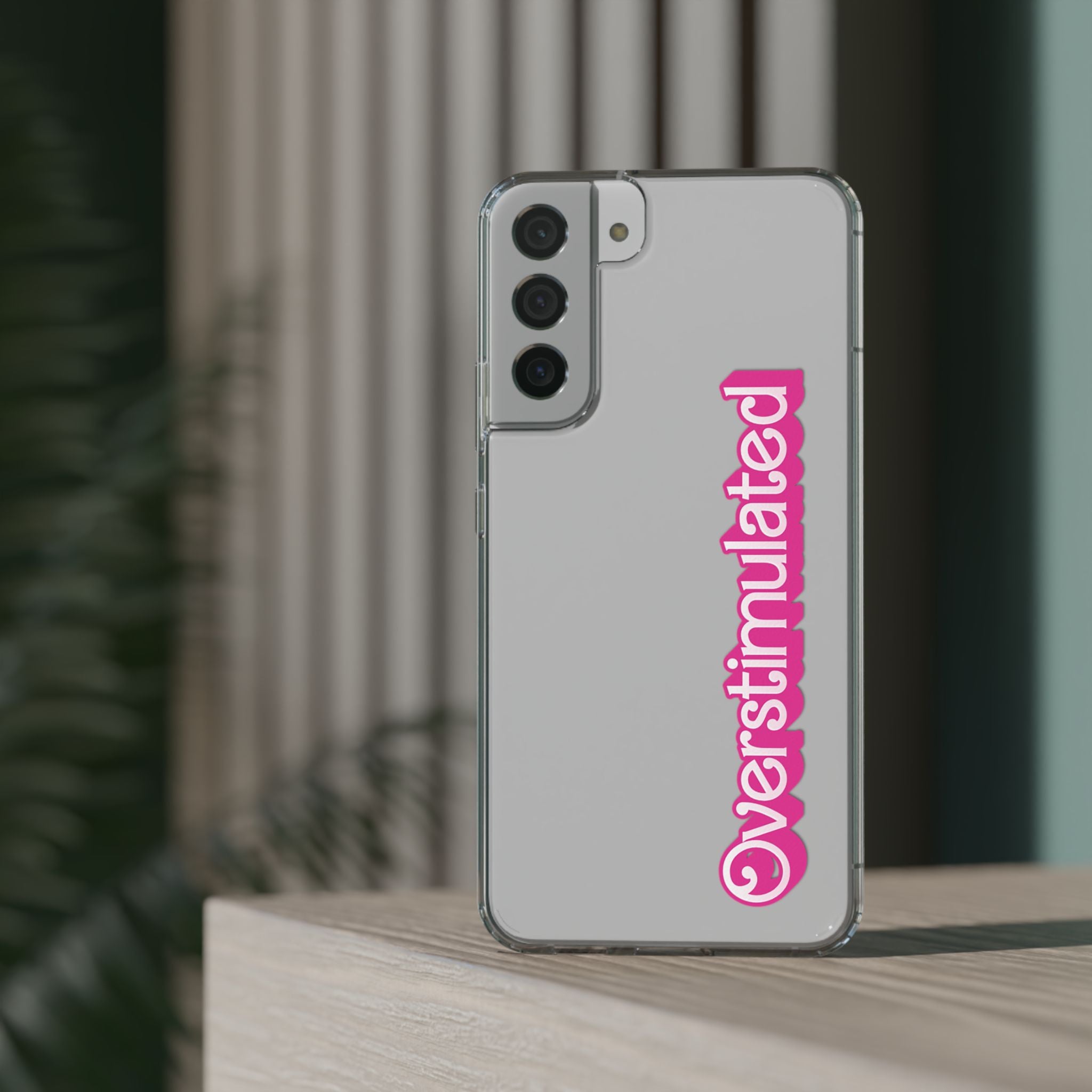 Overstimulated Babe Clear Impact-Resistant Case