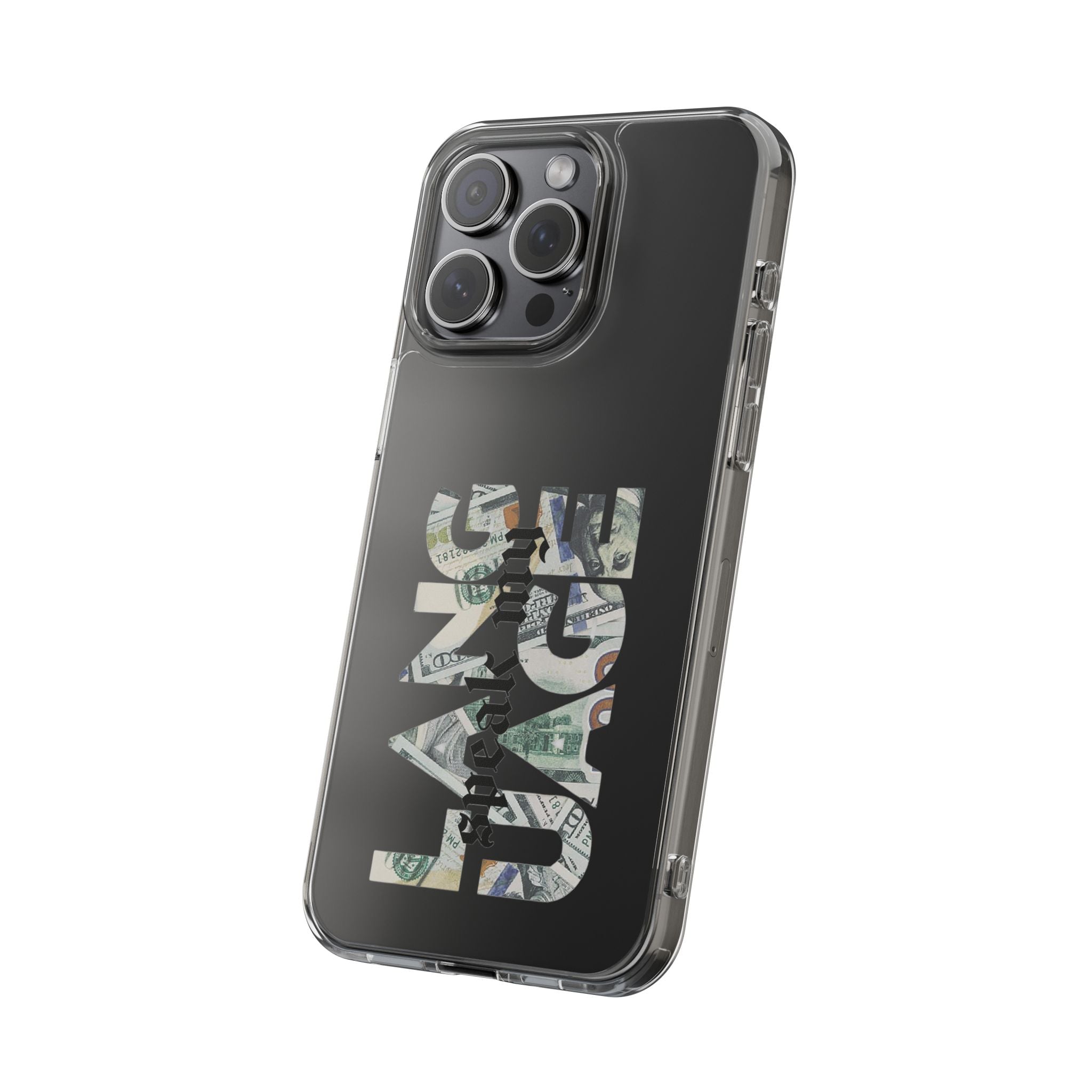 Money Talks Clear Impact-Resistant Case